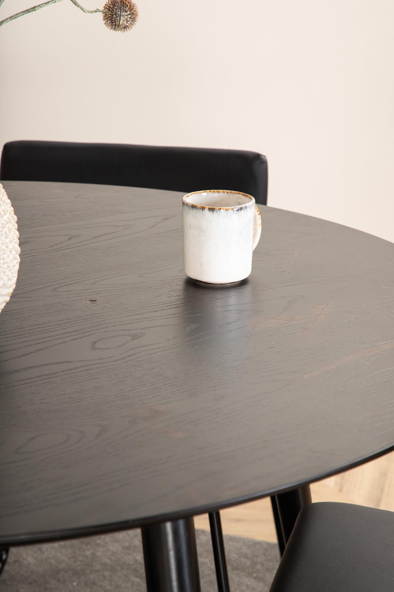 Stilvolles Esszimmerset Dipp + Kenth, 115cm, 4 Stühle, Venture Home.