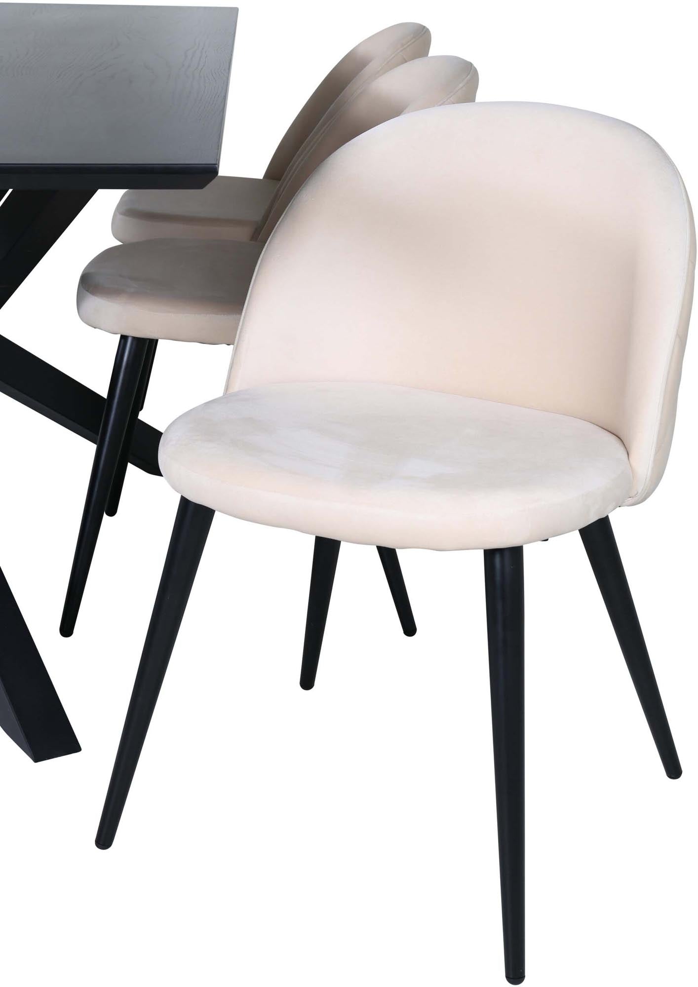 Piazza Esszimmerset: Stilvolles Möbelstück für gesellige Runden, vereint Komfort und modernes Design in Ihrem Esszimmer.