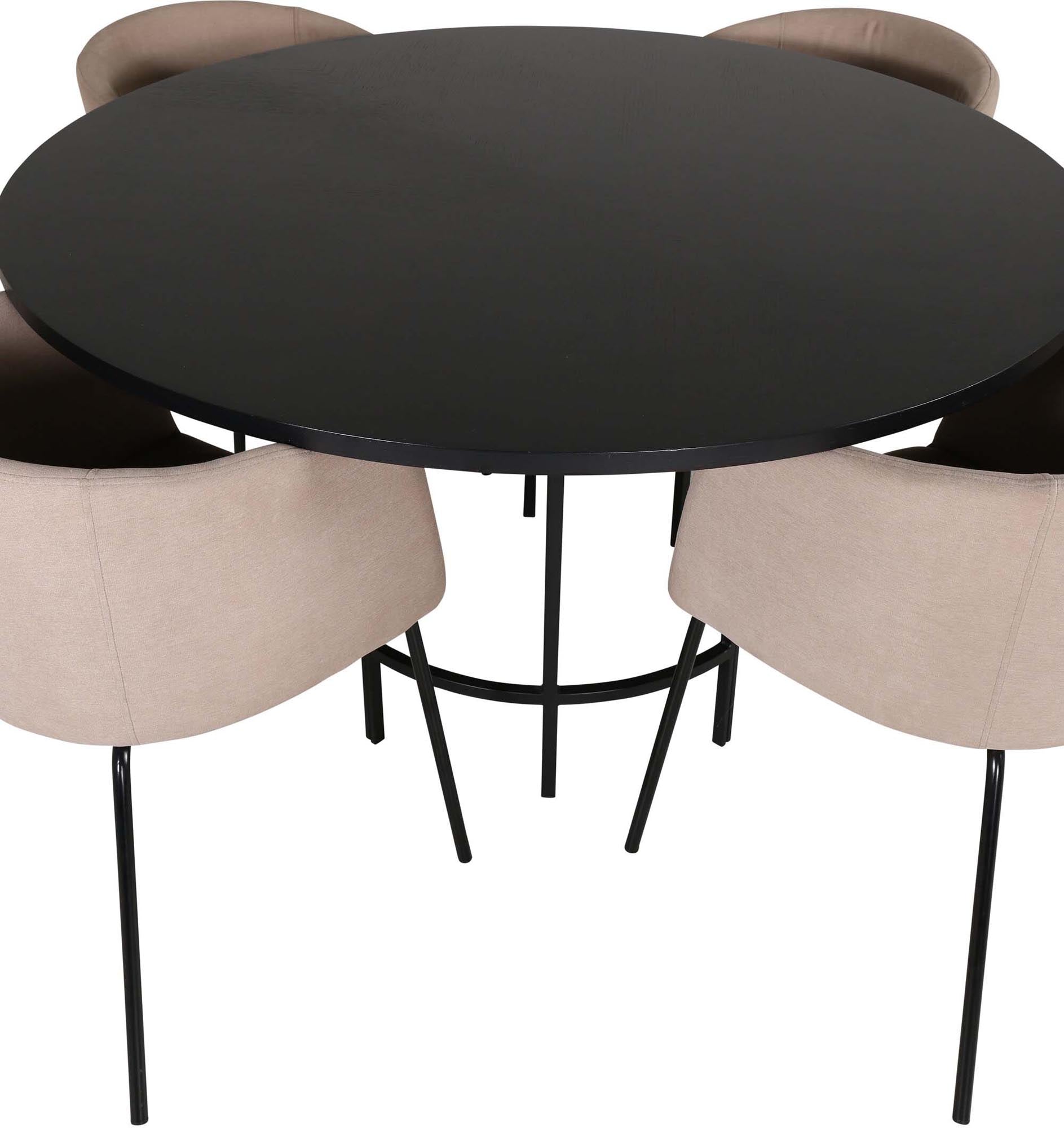 Rundes Esszimmerset Copenhagen + Berit für zeitlose Eleganz.