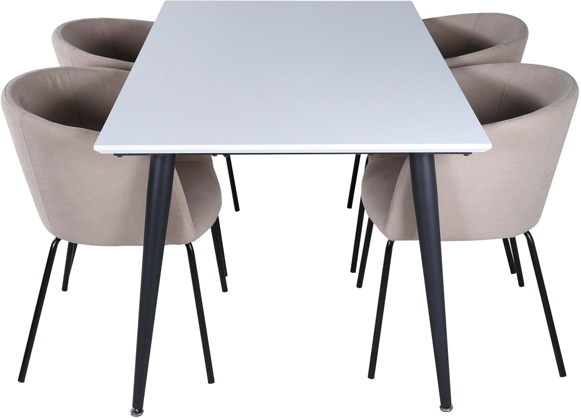 Modernes Esszimmerset Jimmy + Berit 150cm von Venture Home.