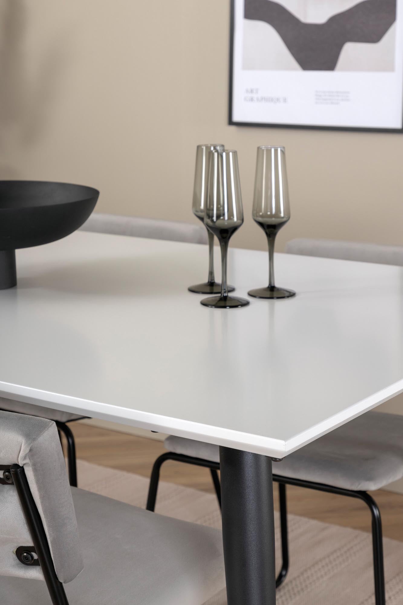 Entdecken Sie das Jimmy Esszimmerset von Venture Home: Eleganz trifft Funktionalität für Ihr modernes Esszimmer.