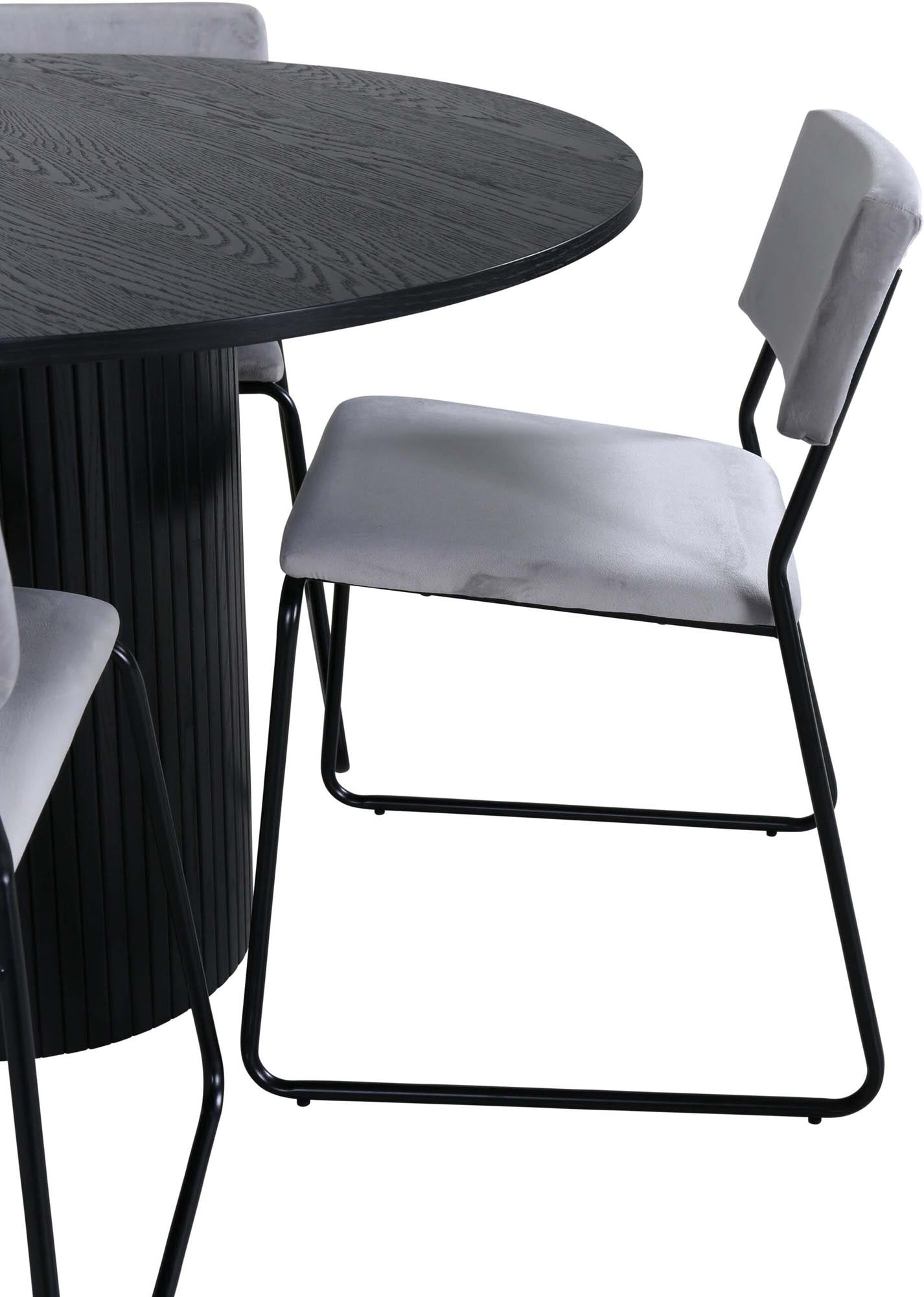 Elegantes Bianca Esszimmerset: Perfekte Harmonie für Ihr Zuhause.