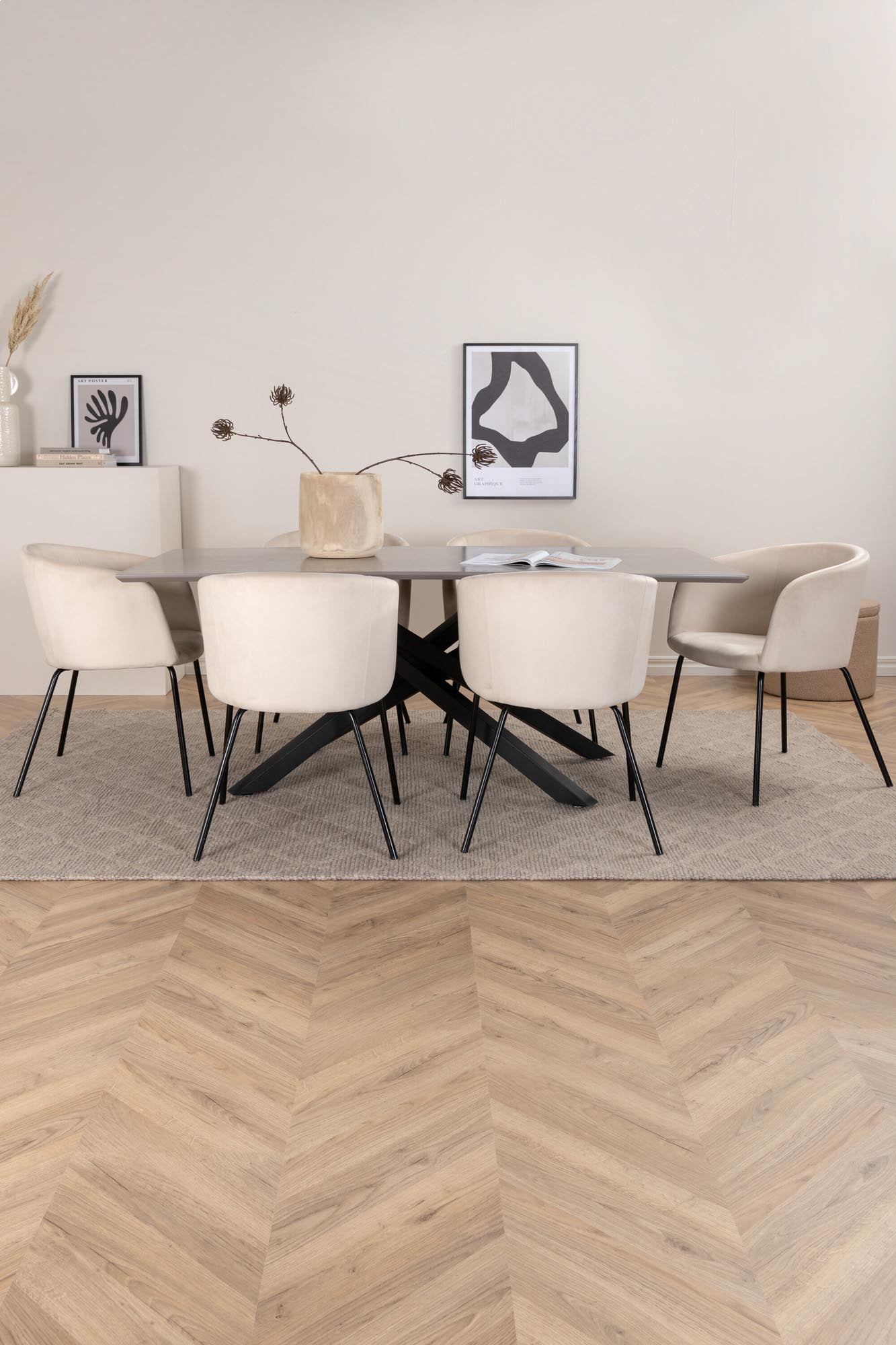 Elegantes Esszimmerset: Perfekte Harmonie aus Design und Funktion.
