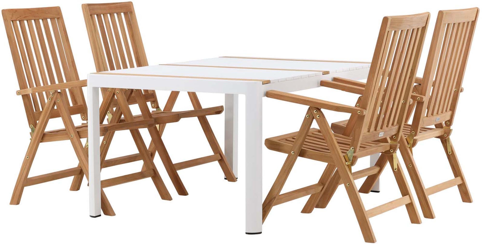 Stilvolles Togo Tischset mit Kenya Tisch, ideal für Outdoor-Dinner.