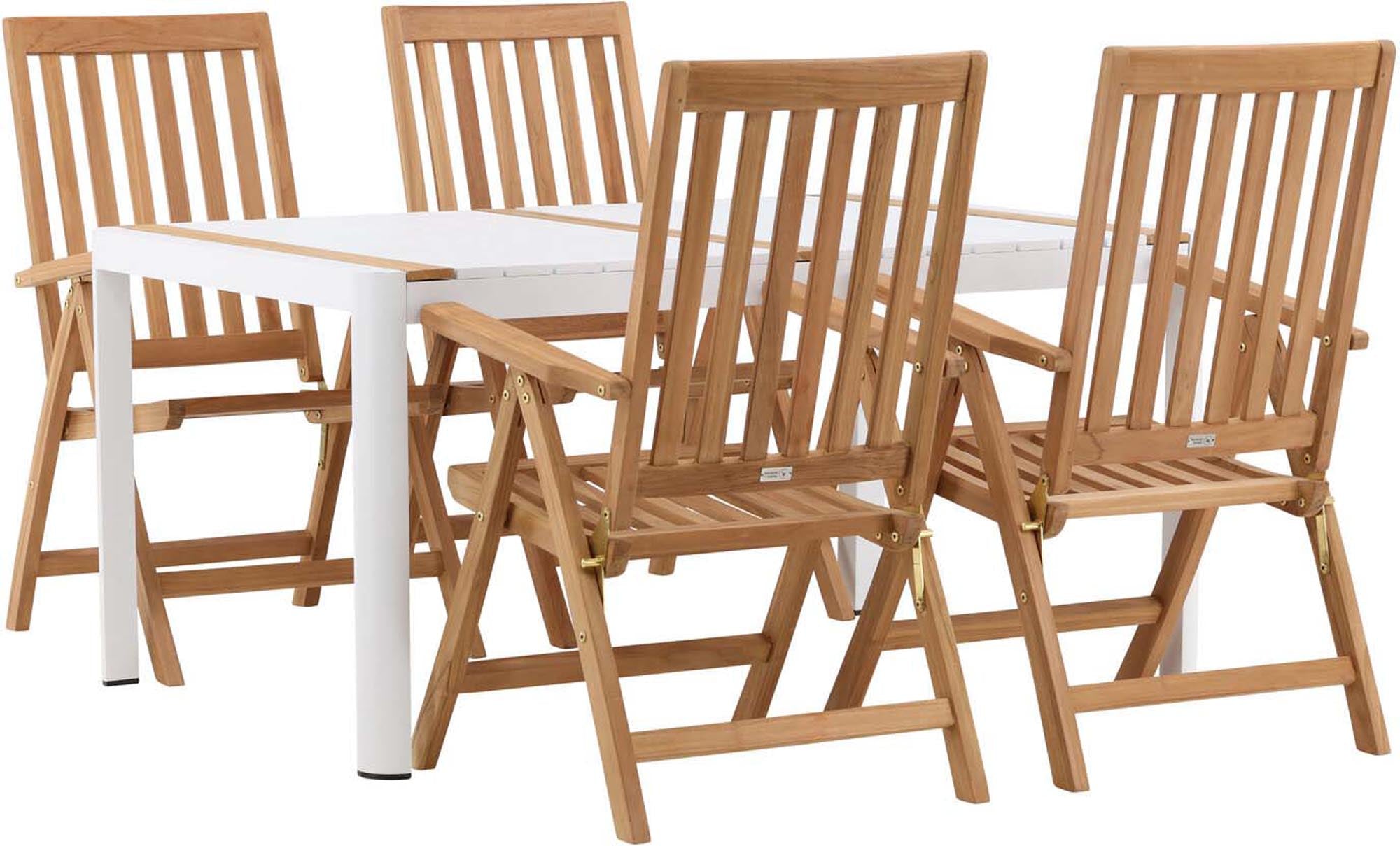 Elegantes Togo Tischset mit Kenya Tisch, ideal für Gartenpartys.