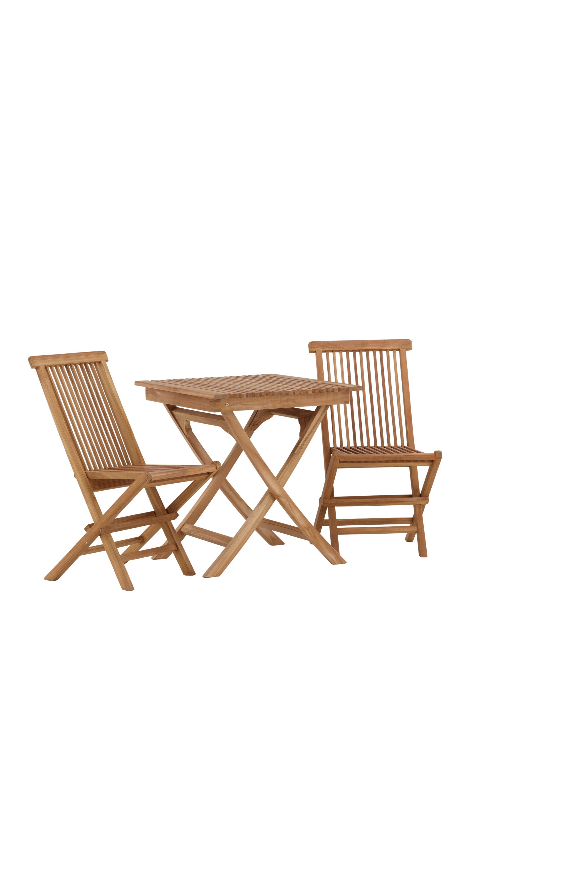 Ghana Outdoor-Tischset + Kenya ohne Armlehne 70cm/2St. in Natur präsentiert im Onlineshop von KAQTU Design AG. Gartentischset ist von Venture Home