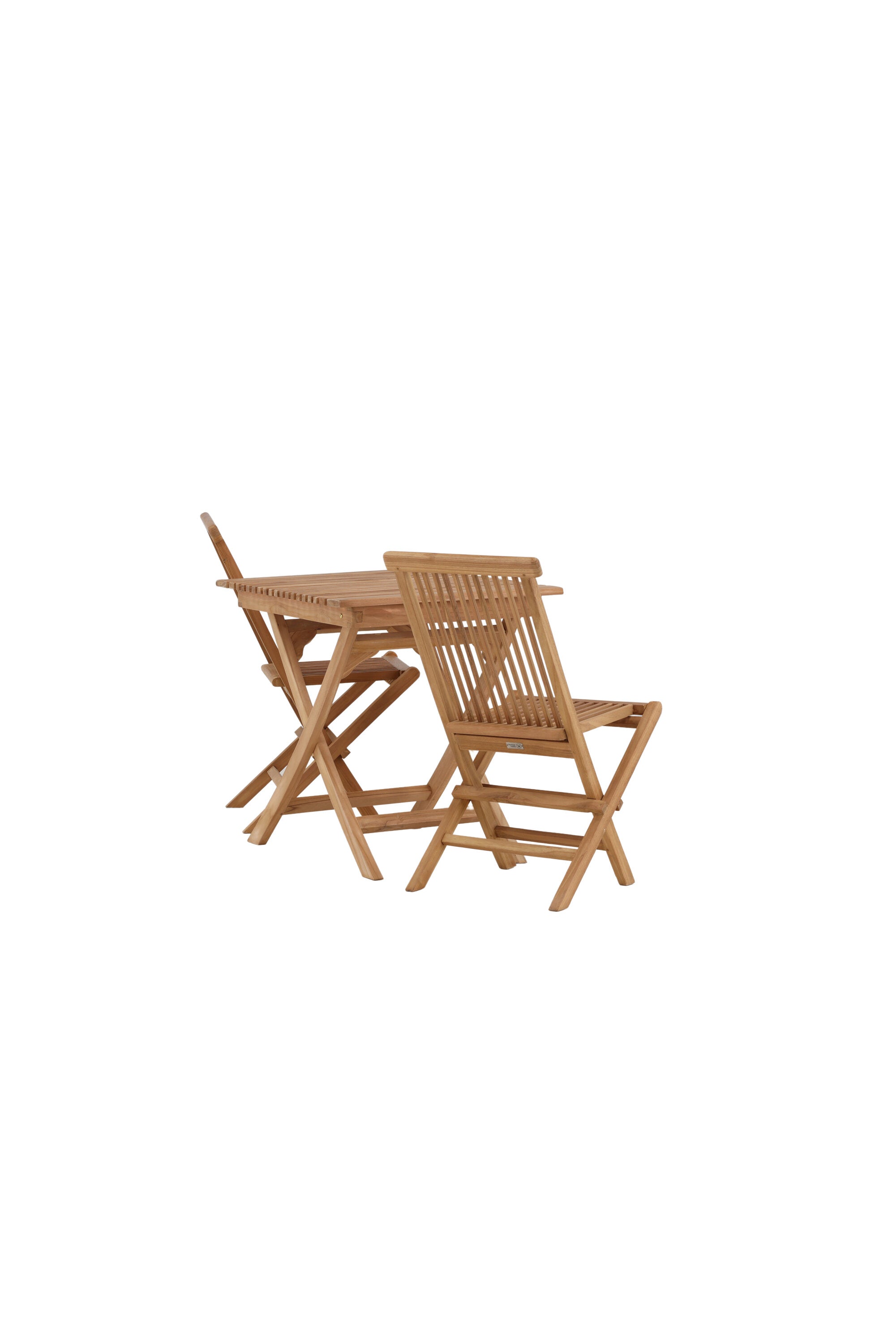 Ghana Outdoor-Tischset + Kenya ohne Armlehne 70cm/2St. in Natur präsentiert im Onlineshop von KAQTU Design AG. Gartentischset ist von Venture Home