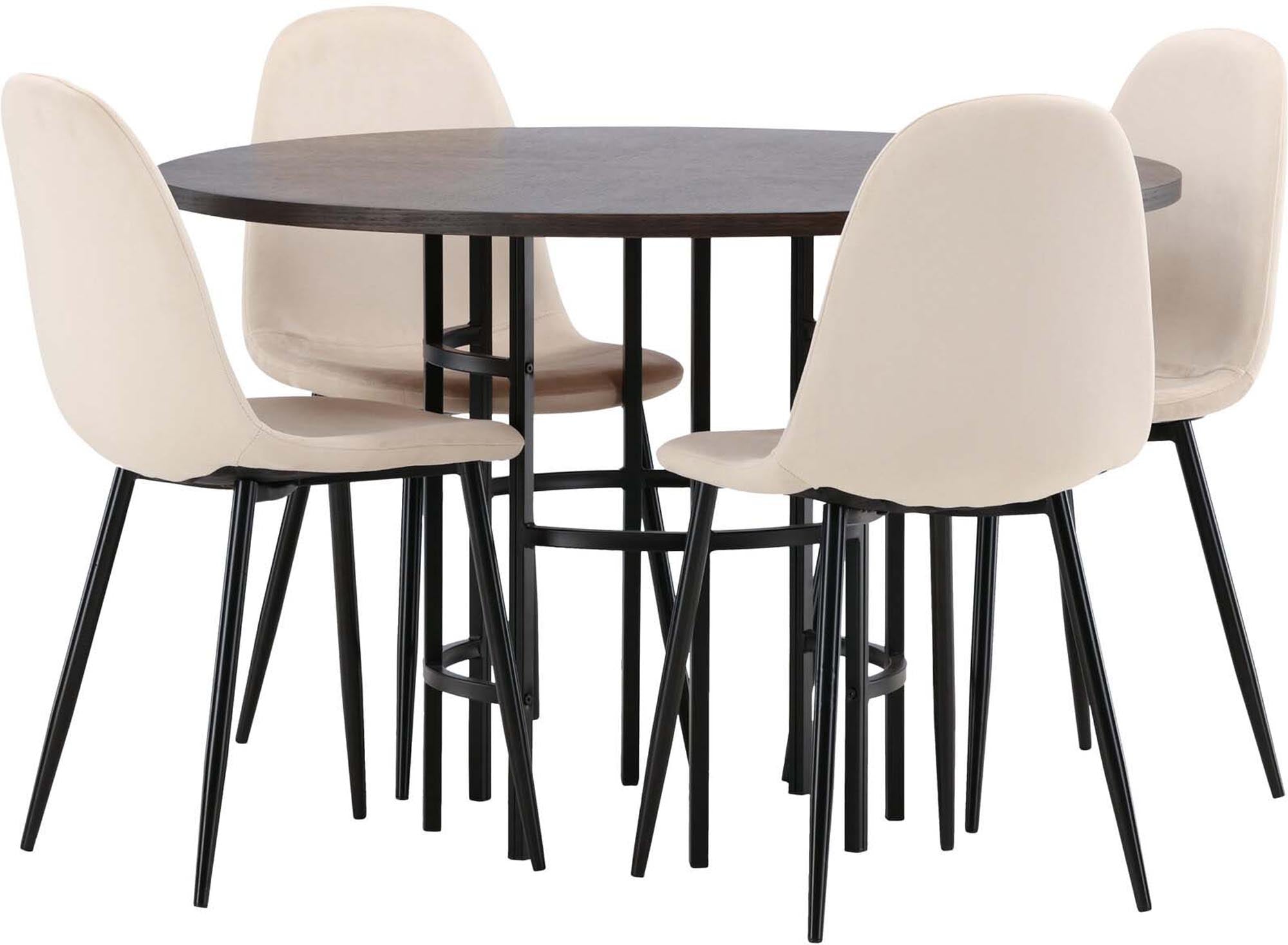 Elegantes Esszimmerset für stilvolle und gemütliche Mahlzeiten.