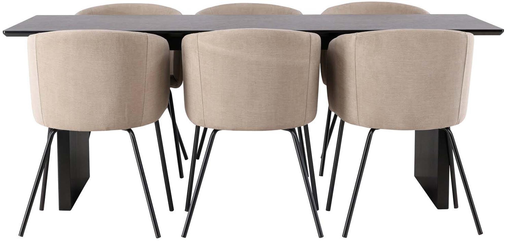 Elegantes Vail Esszimmerset: Perfekte Harmonie aus Stil und Komfort.