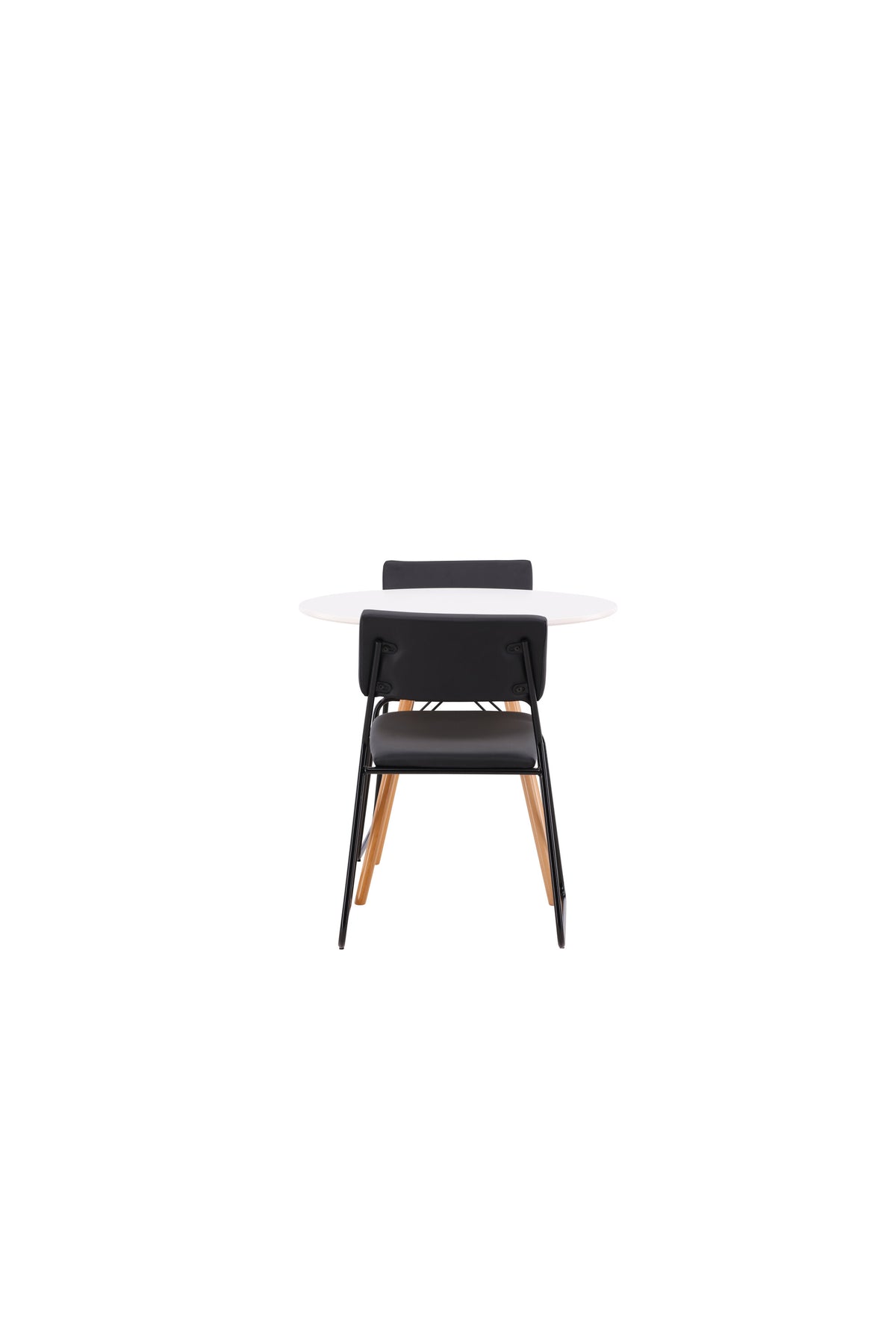 Danburi Esszimmerset + Kenth ⌀60cm/2St. in Schwarz präsentiert im Onlineshop von KAQTU Design AG. Esszimmerset ist von Venture Home