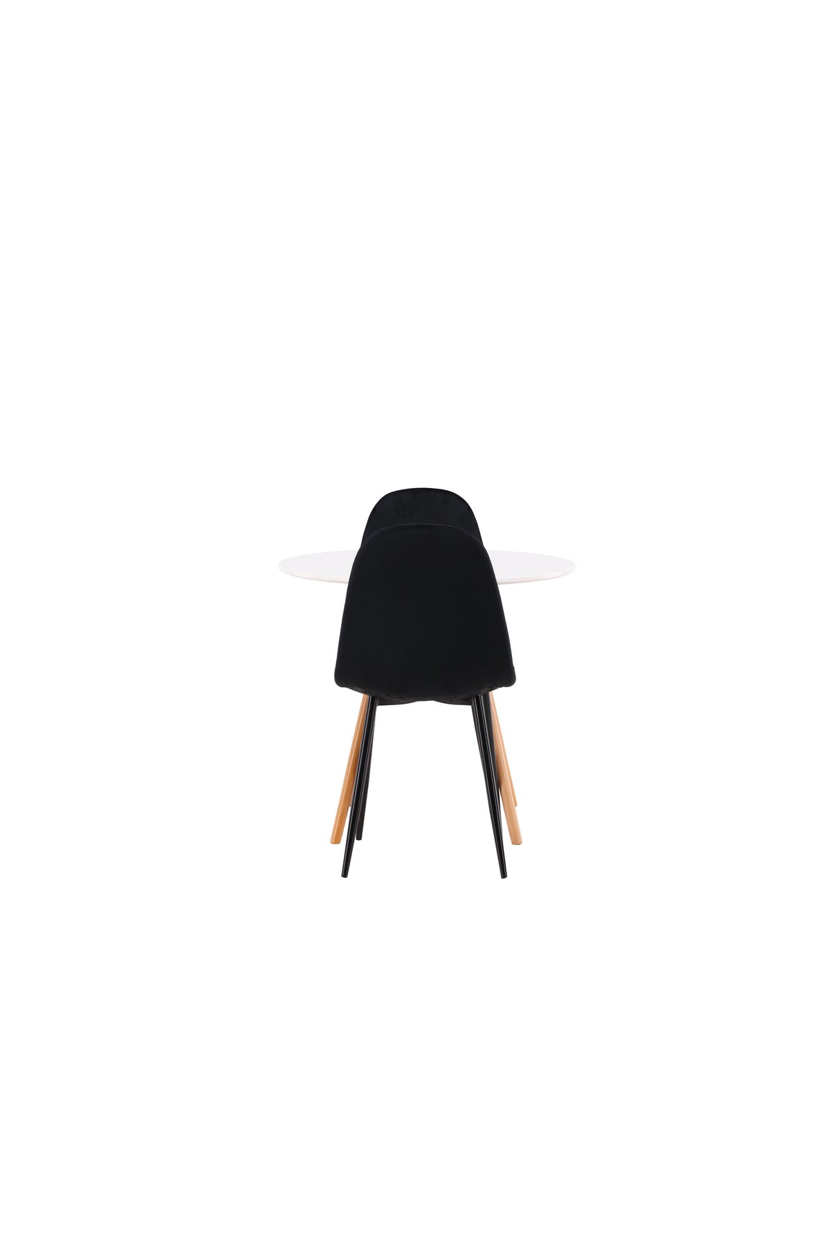 Danburi Esszimmerset + Polar ⌀60cm/2St. in Schwarz präsentiert im Onlineshop von KAQTU Design AG. Esszimmerset ist von Venture Home