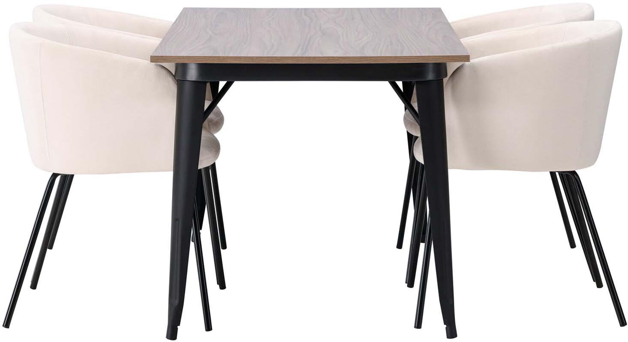 Erleben Sie skandinavische Eleganz mit dem Tempe Esszimmerset von Venture Home. Ideal für gesellige Abende, bietet es Komfort und Stil.