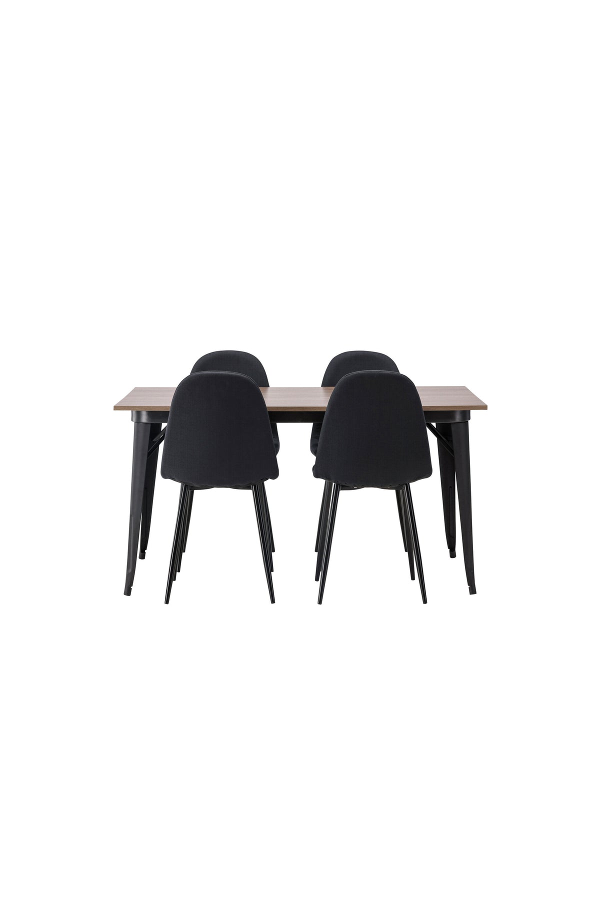 Tempe Esszimmerset + Polar 140cm/4St. in Schwarz präsentiert im Onlineshop von KAQTU Design AG. Esszimmerset ist von Venture Home