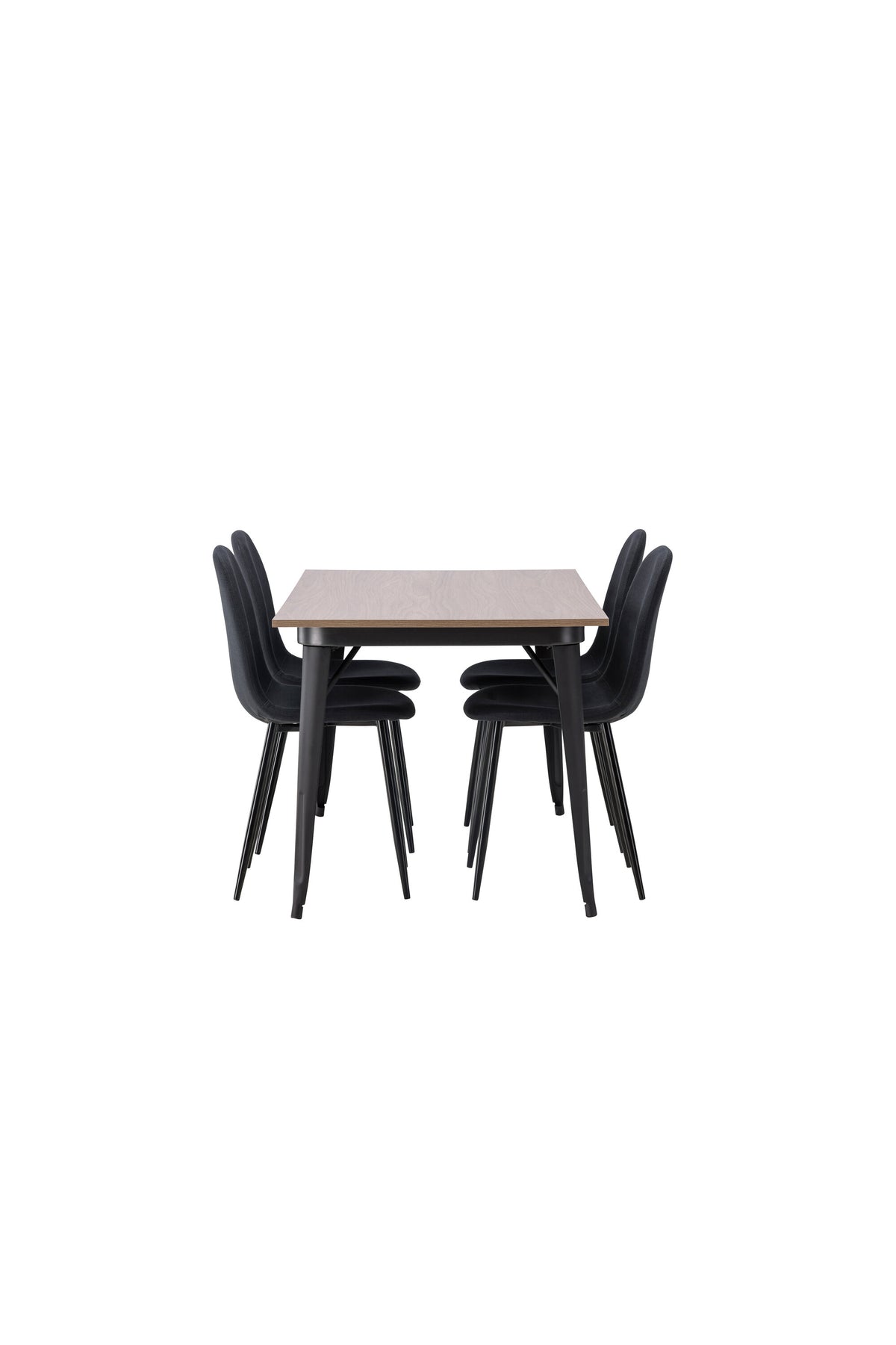 Tempe Esszimmerset + Polar 140cm/4St. in Schwarz präsentiert im Onlineshop von KAQTU Design AG. Esszimmerset ist von Venture Home