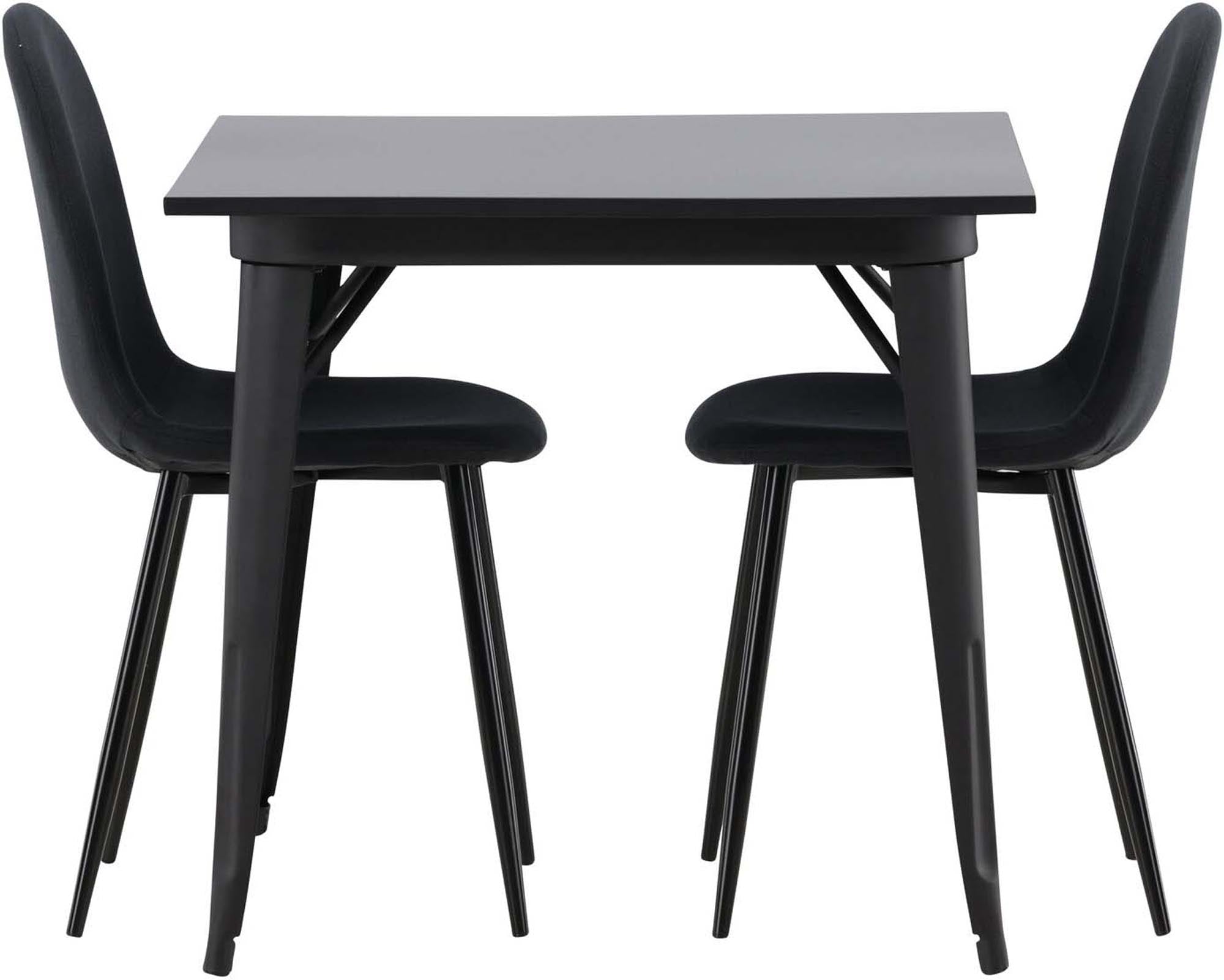 Modernes Tempe Esszimmerset mit 80cm Polar Stühlen von Venture Home.