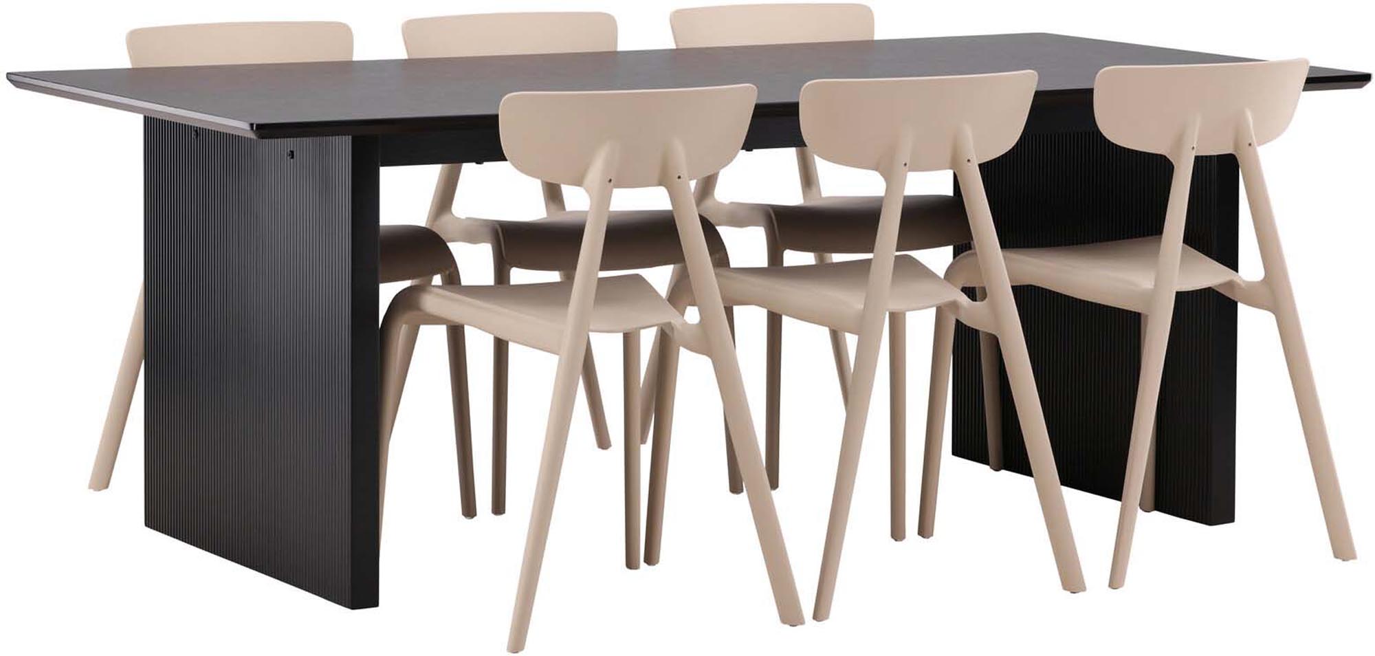 Elegantes Vail Esszimmerset: Skandinavischer Charme für Ihr Zuhause.