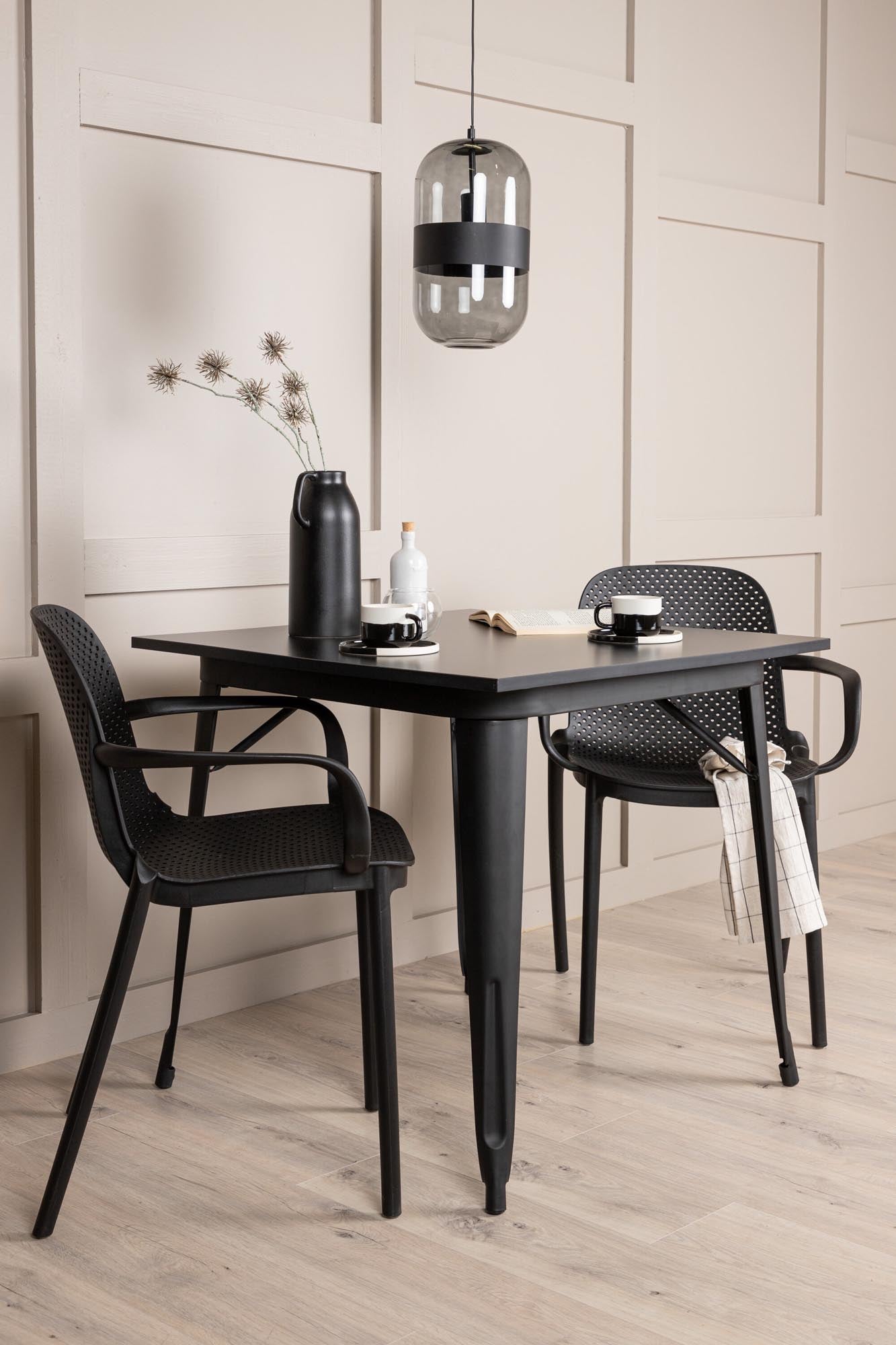 Entdecken Sie das Tempe Esszimmerset + Baltimore 80cm/2St. von Venture Home – stilvolle Eleganz und praktische Funktionalität für Ihr Zuhause.