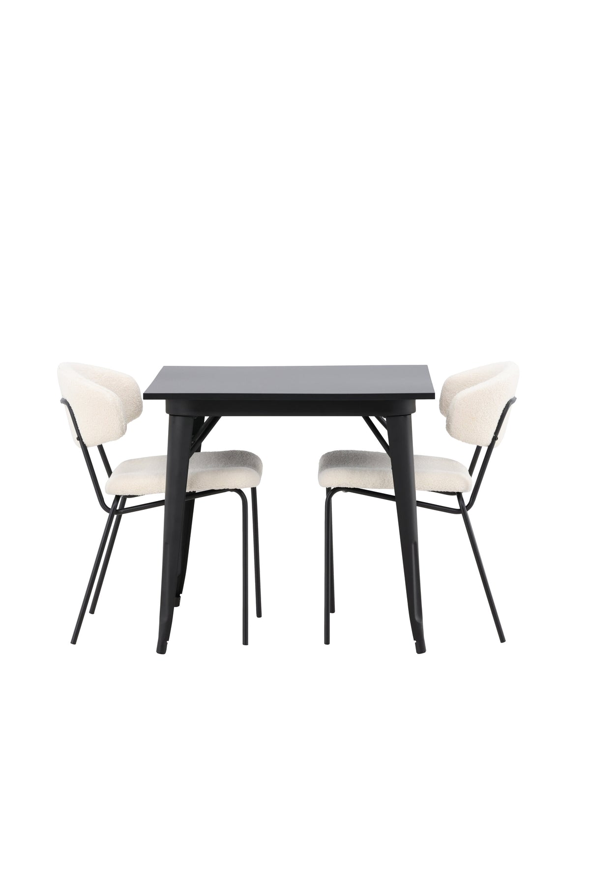 Tempe Esszimmerset + Chico 80cm/2St. in Weiss präsentiert im Onlineshop von KAQTU Design AG. Esszimmerset ist von Venture Home