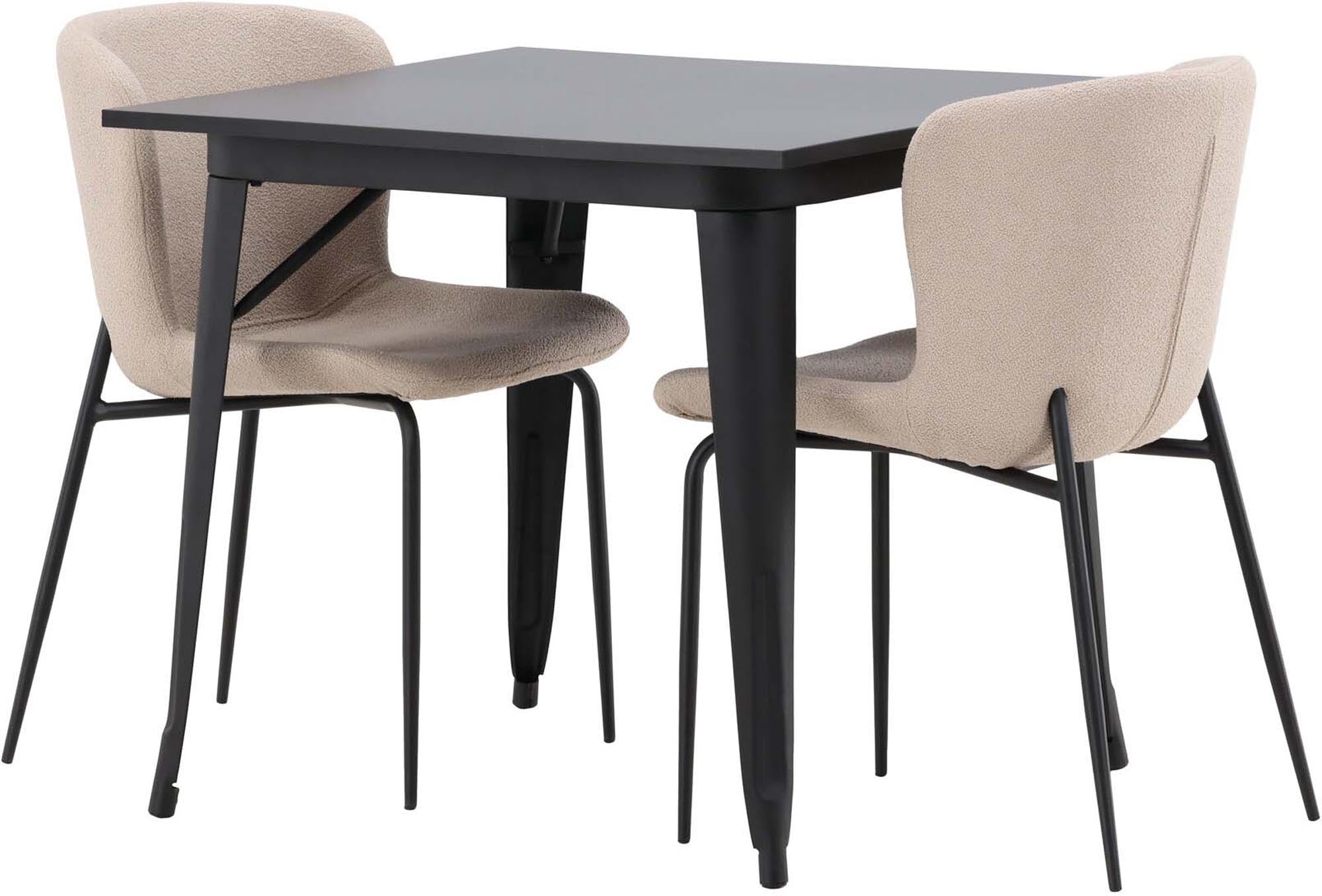 Modernes Tempe Esszimmerset mit 80cm Modesto Stühlen von Venture Home.