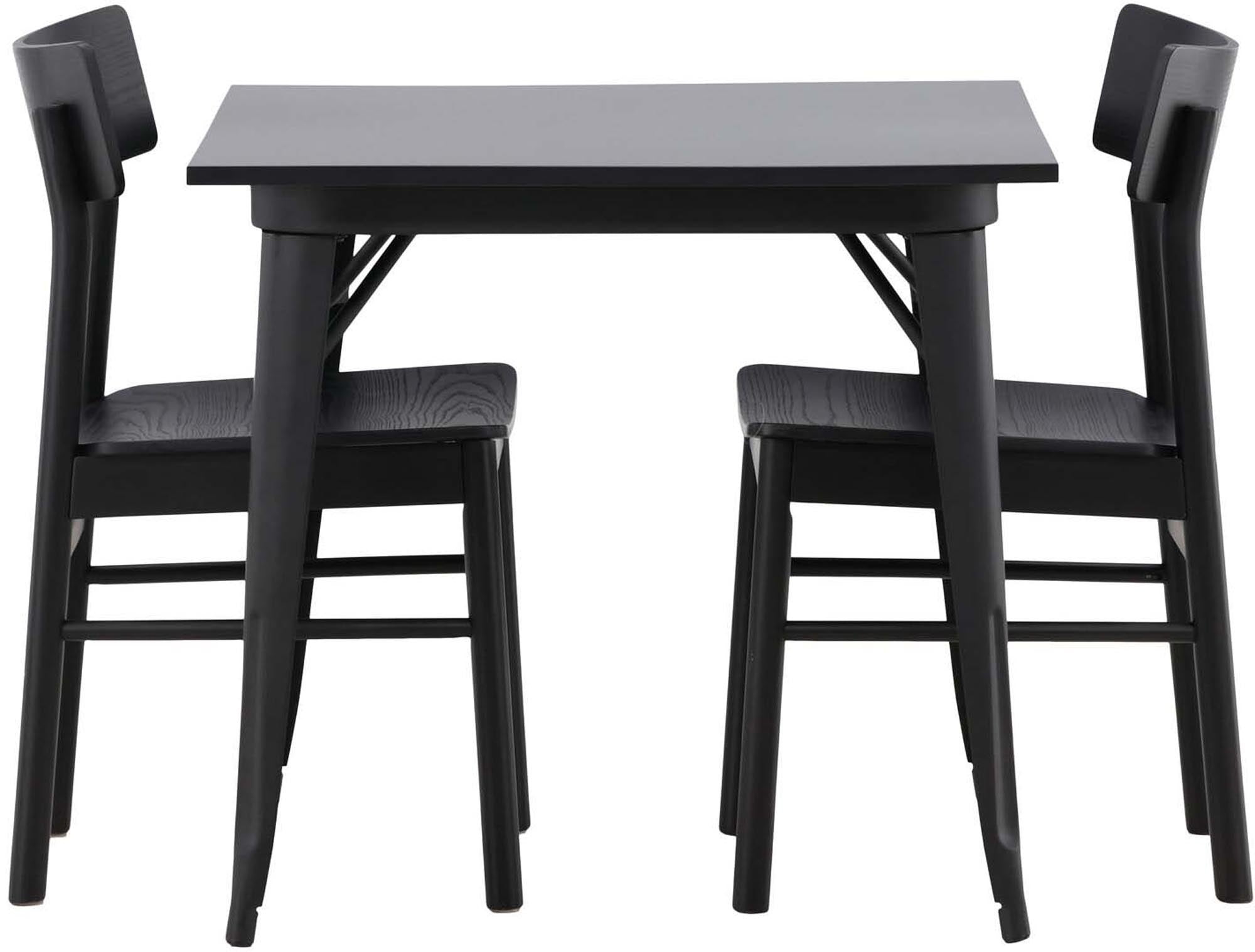 Elegantes Tempe Esszimmerset mit 80cm Montros Stühlen von Venture Home.