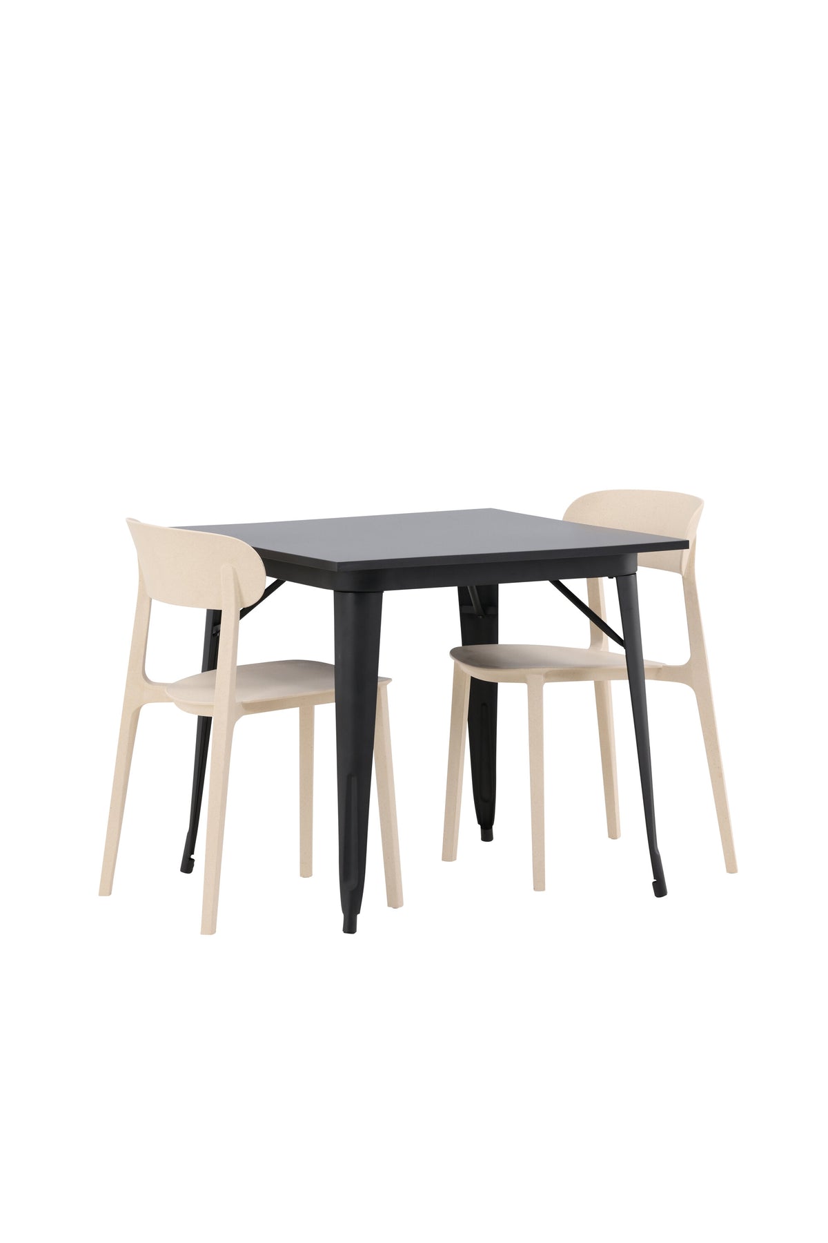 Tempe Esstisch + 2 x Åstol Esszimmerstuhl in präsentiert im Onlineshop von KAQTU Design AG. Esszimmerset ist von Venture Home
