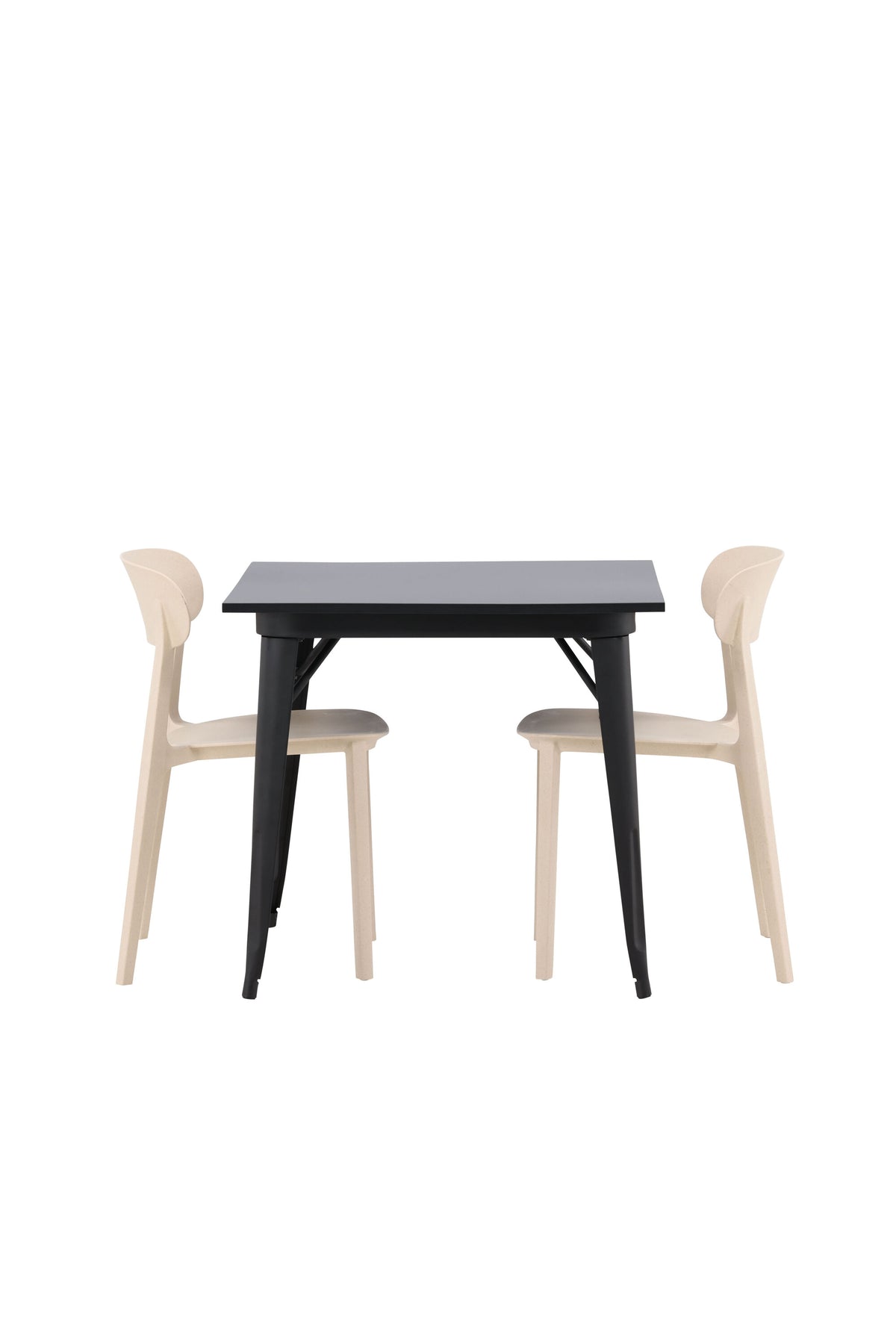 Tempe Esstisch + 2 x Åstol Esszimmerstuhl in präsentiert im Onlineshop von KAQTU Design AG. Esszimmerset ist von Venture Home