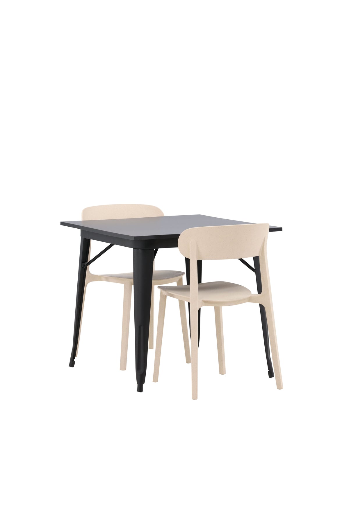 Tempe Esstisch + 2 x Åstol Esszimmerstuhl in präsentiert im Onlineshop von KAQTU Design AG. Esszimmerset ist von Venture Home