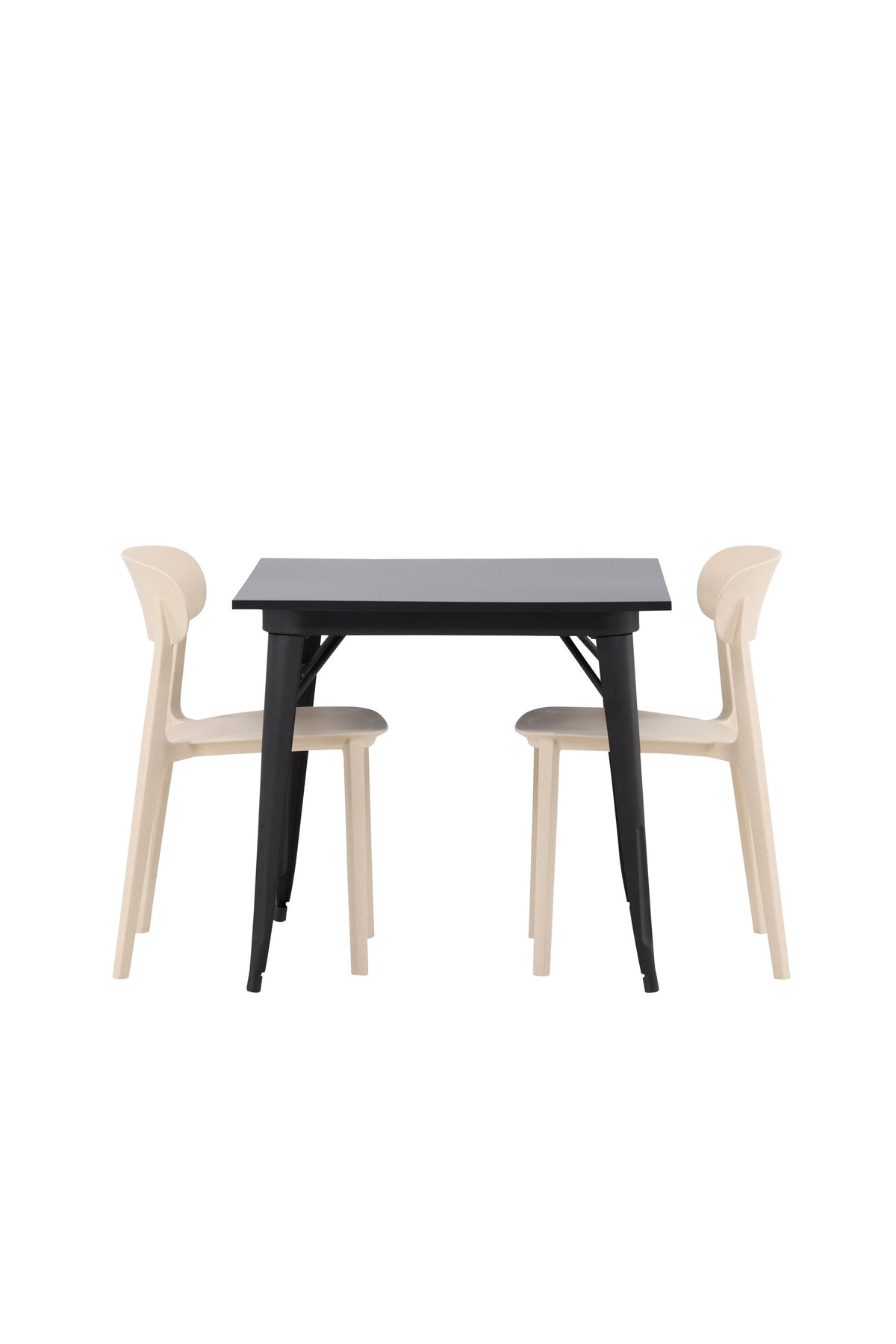 Tempe Esstisch + 2 x Åstol Esszimmerstuhl in präsentiert im Onlineshop von KAQTU Design AG. Esszimmerset ist von Venture Home