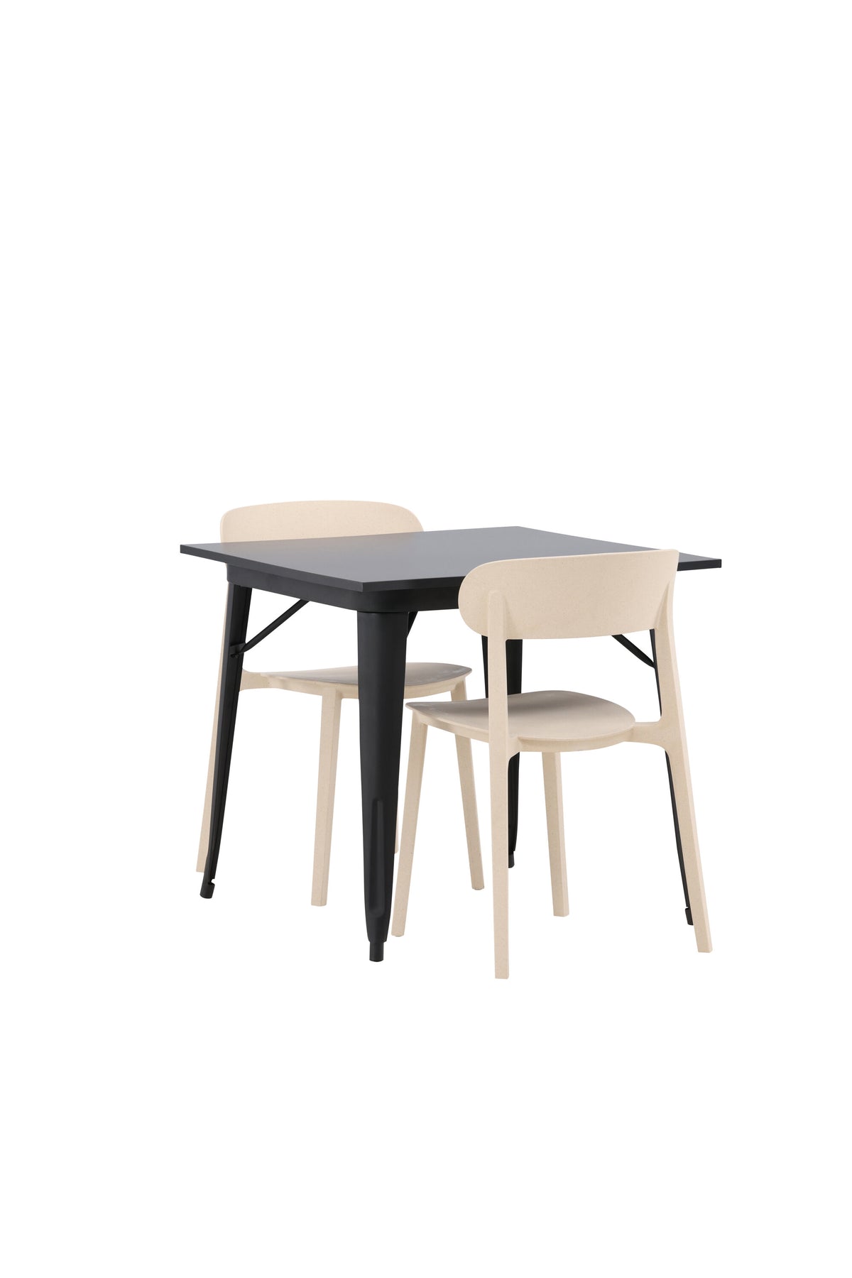 Tempe Esstisch + 2 x Åstol Esszimmerstuhl in präsentiert im Onlineshop von KAQTU Design AG. Esszimmerset ist von Venture Home
