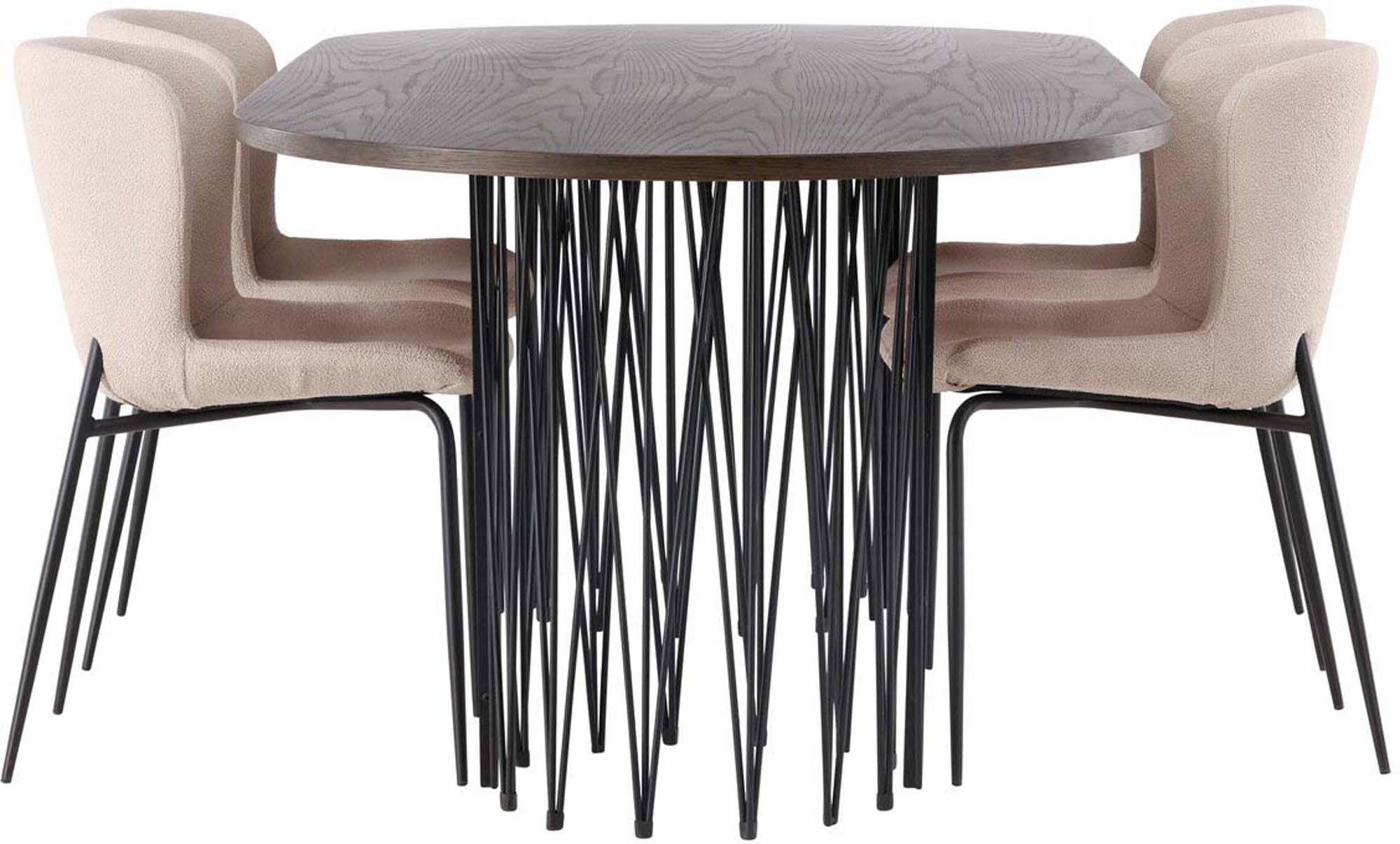 Stilvolles Stone Esszimmerset für ein modernes Wohnambiente.