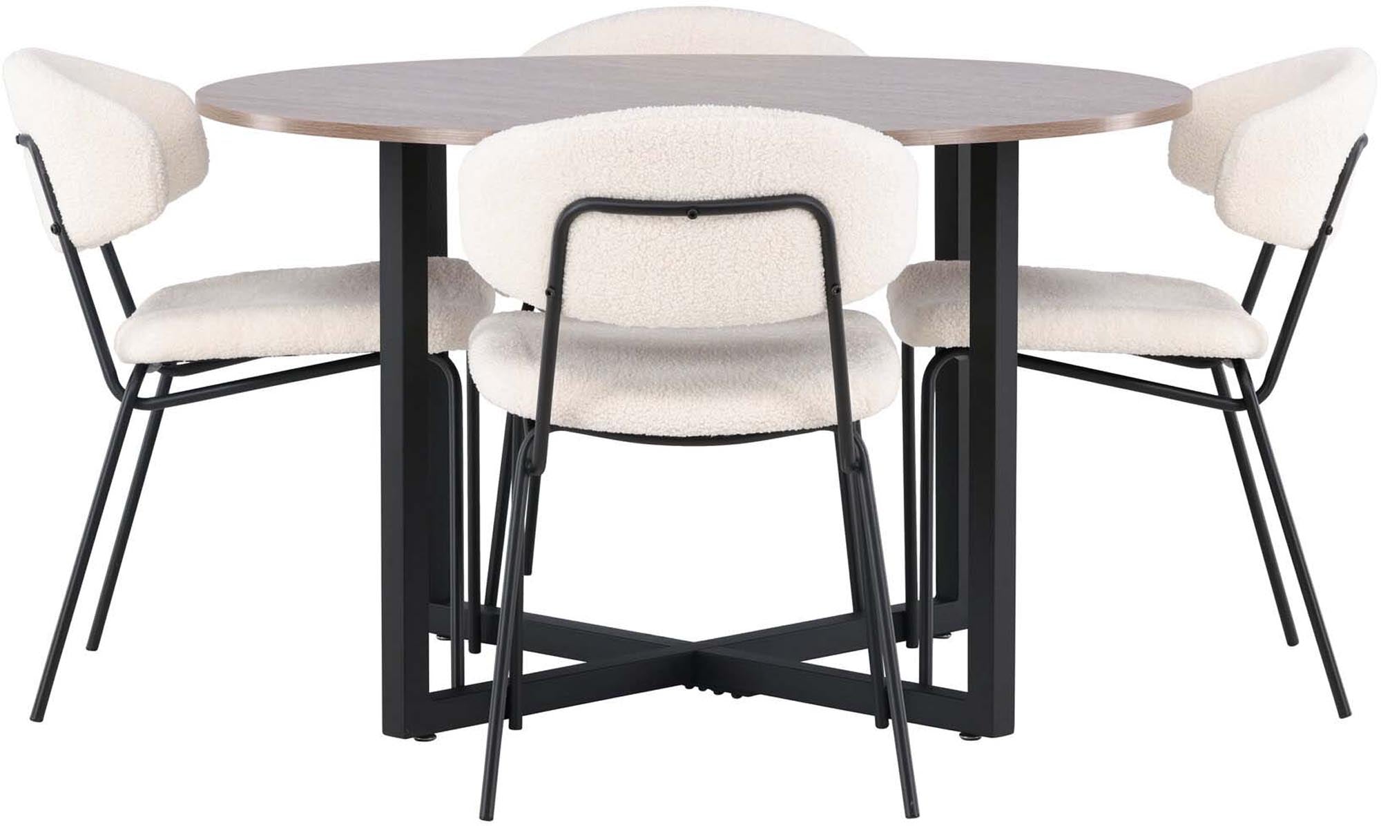 Elegantes Esszimmerset Durango + Chico für stilvolle Gemütlichkeit.