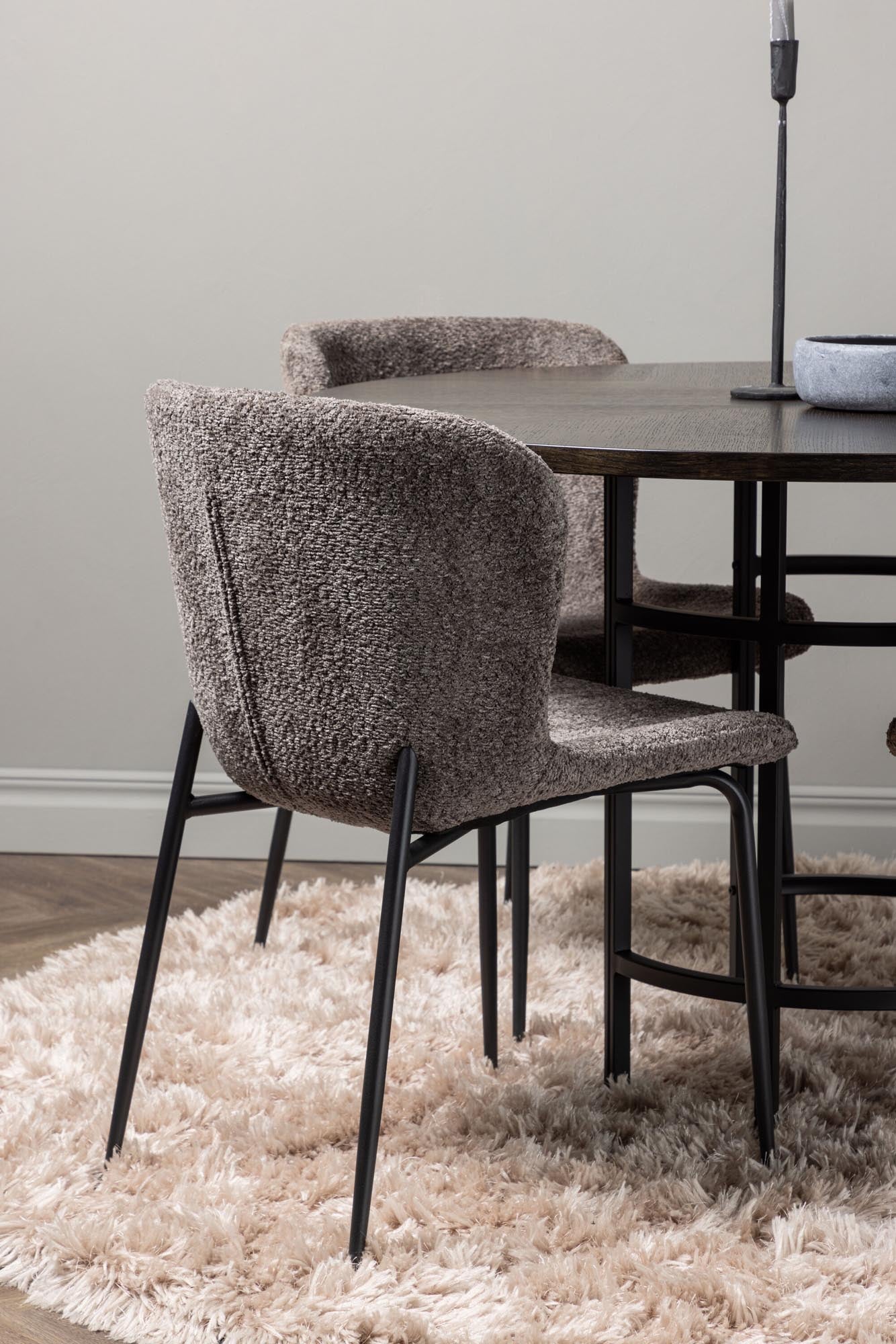 Esszimmerset Copenhagen + Modesto: Moderner Esstisch und stilvolle Stühle für gesellige Runden. Ideal für Ihr Zuhause!