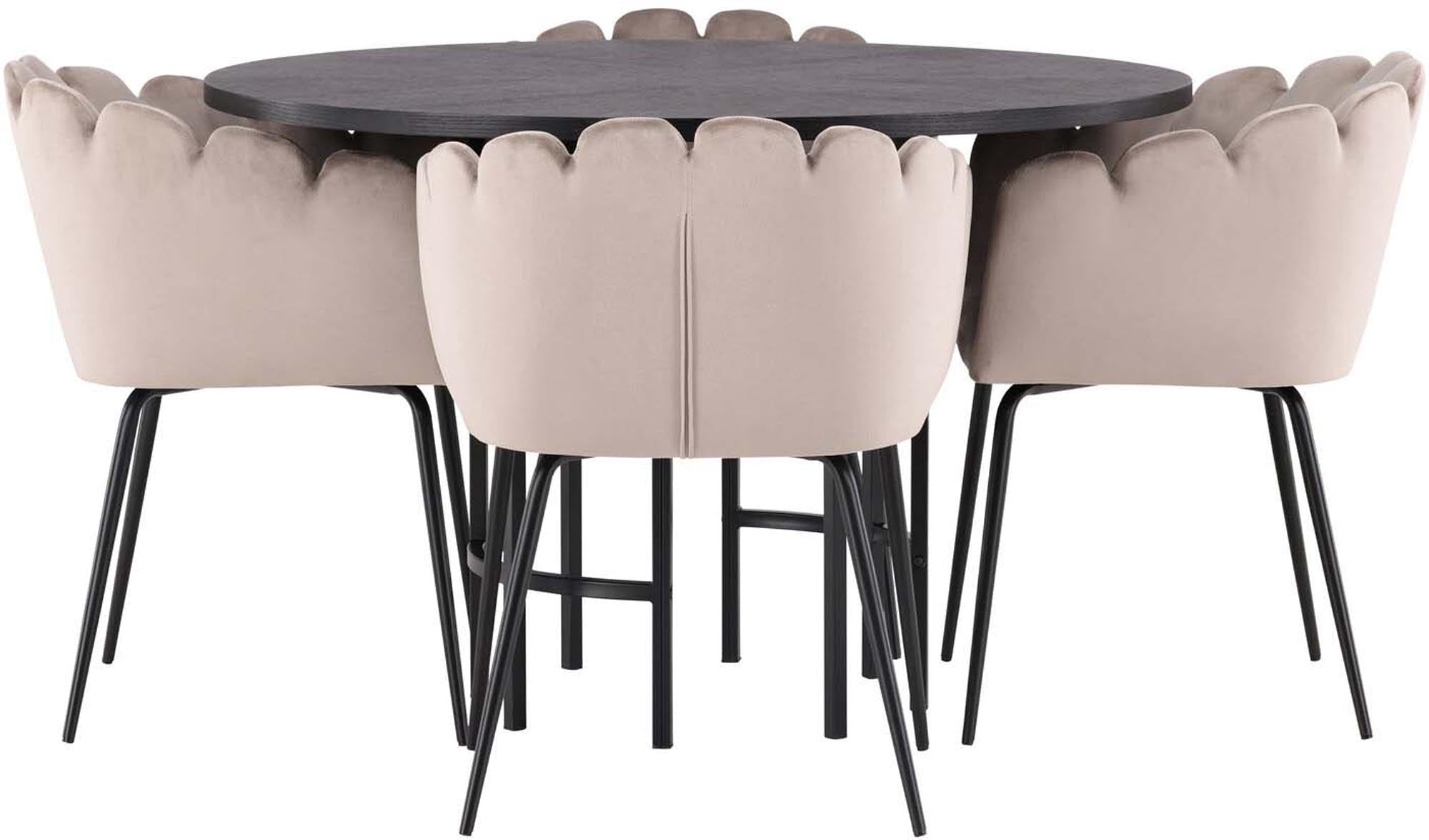 Esszimmerset Copenhagen + Limhamn: Elegantes Set für stilvolle Essbereiche, ideal für gesellige Abende und kompakte Räume.