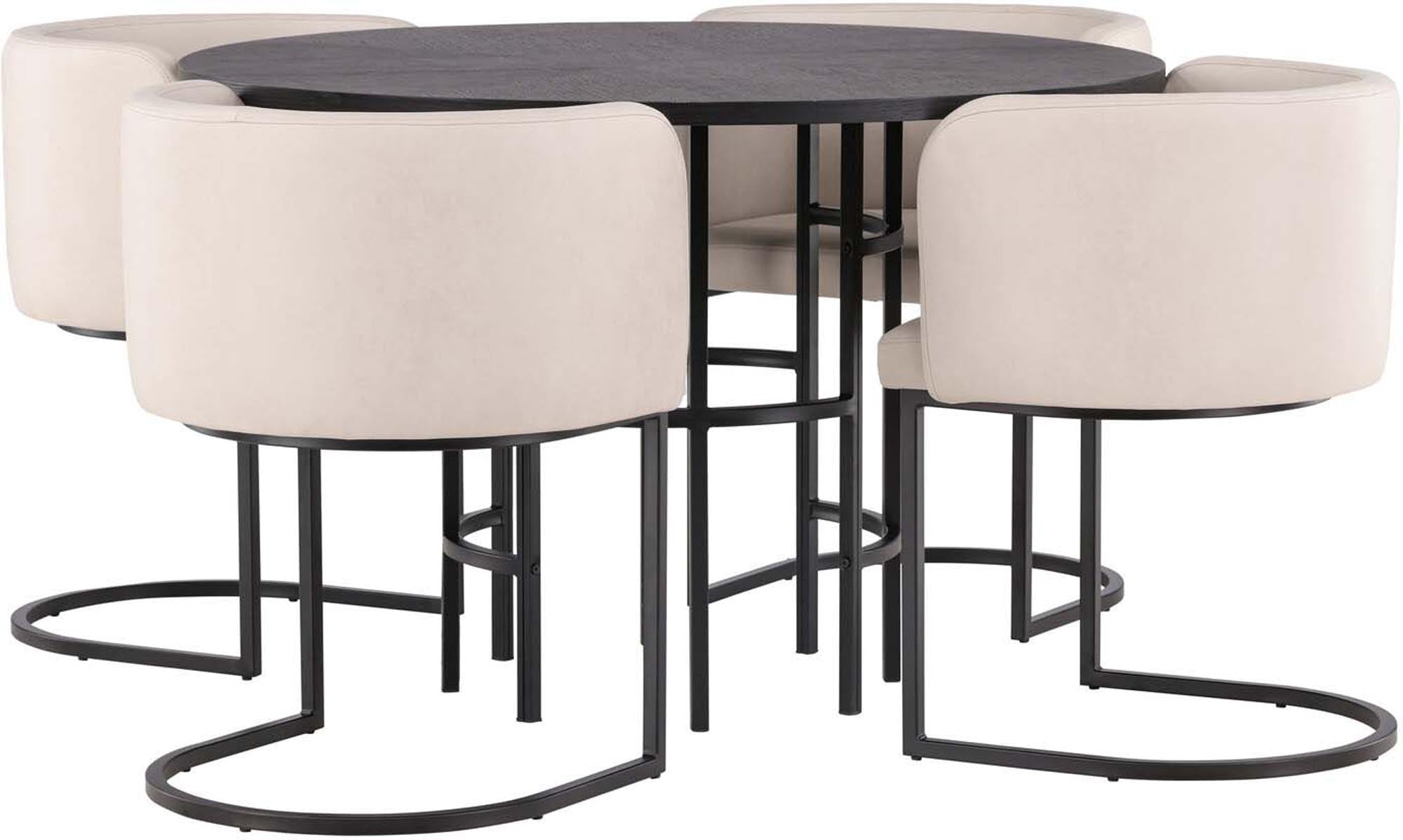 Elegantes Esszimmerset für stilvolle und gemütliche Mahlzeiten.