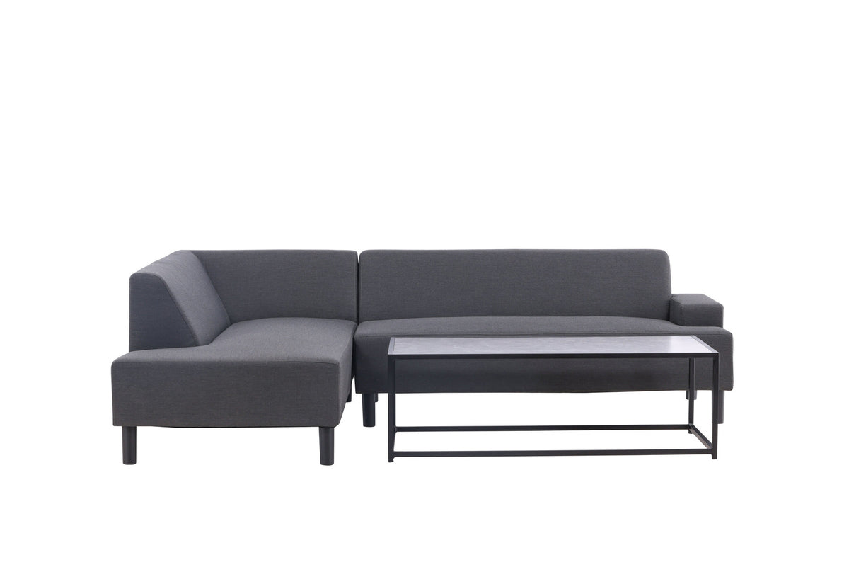 Mekka Sofa Outdoorset 124cm in Anthrazit präsentiert im Onlineshop von KAQTU Design AG. Loungeset ist von Venture Home