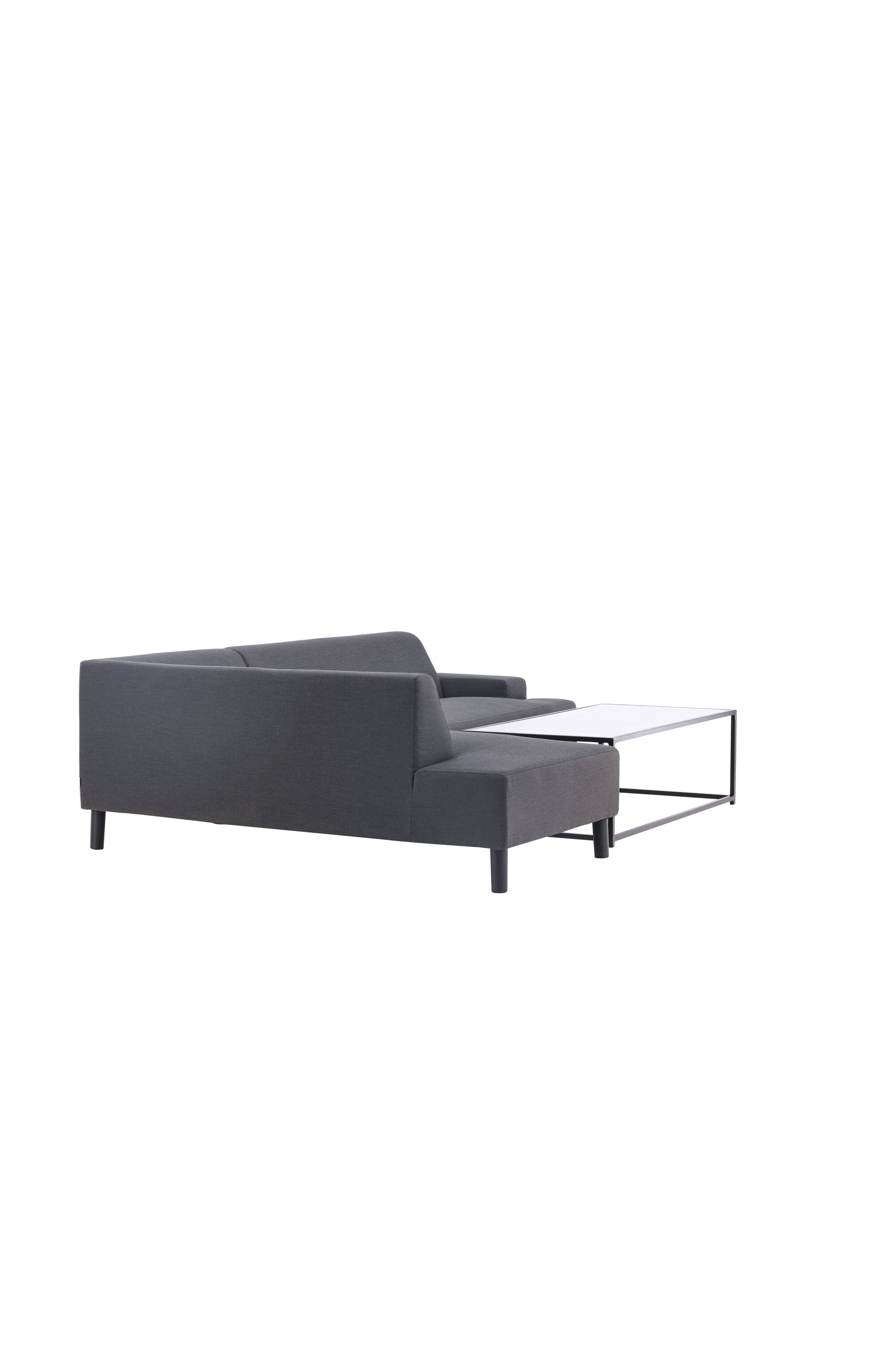Mekka Sofa Outdoorset 124cm in Anthrazit präsentiert im Onlineshop von KAQTU Design AG. Loungeset ist von Venture Home