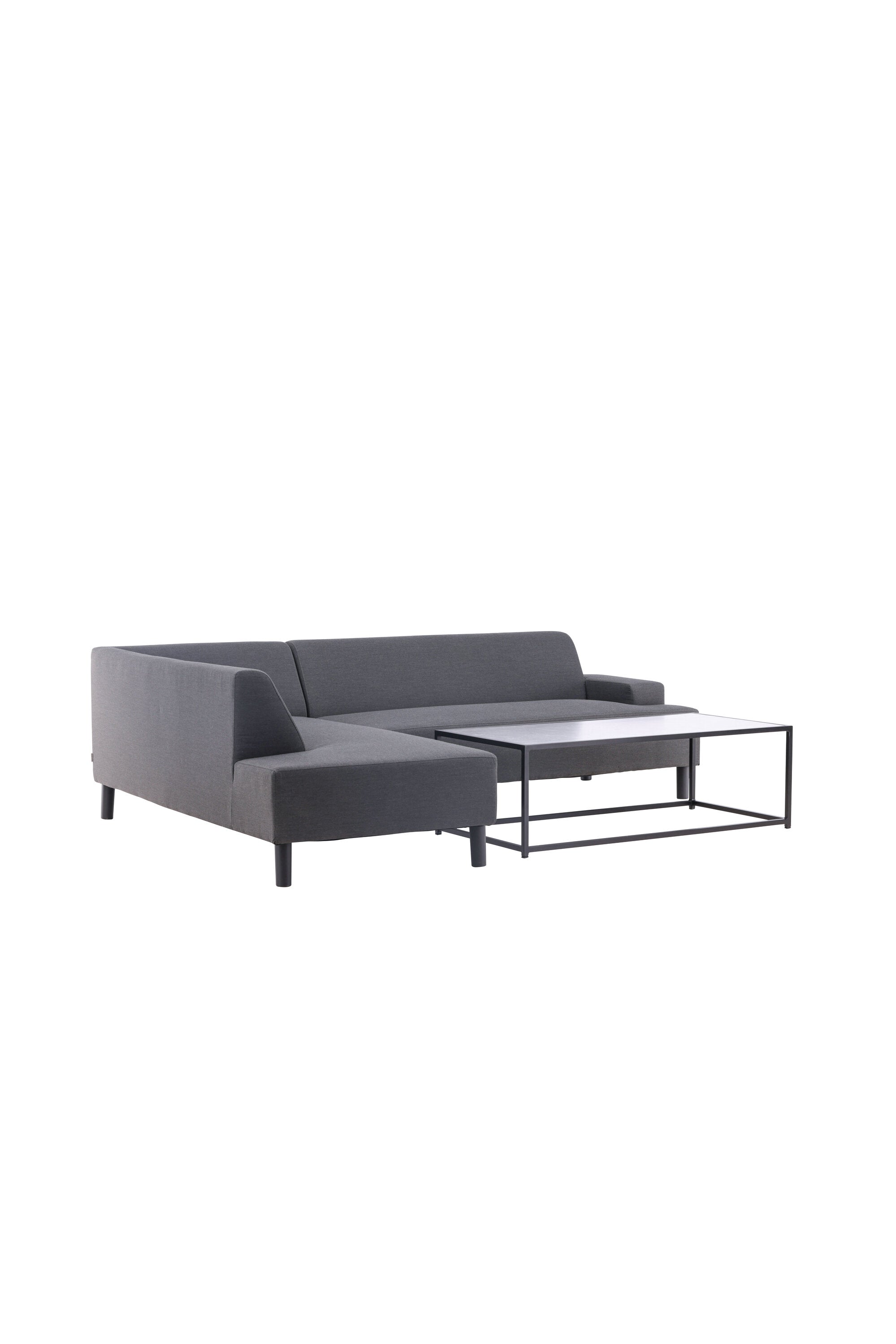 Mekka Sofa Outdoorset 124cm in Anthrazit präsentiert im Onlineshop von KAQTU Design AG. Loungeset ist von Venture Home