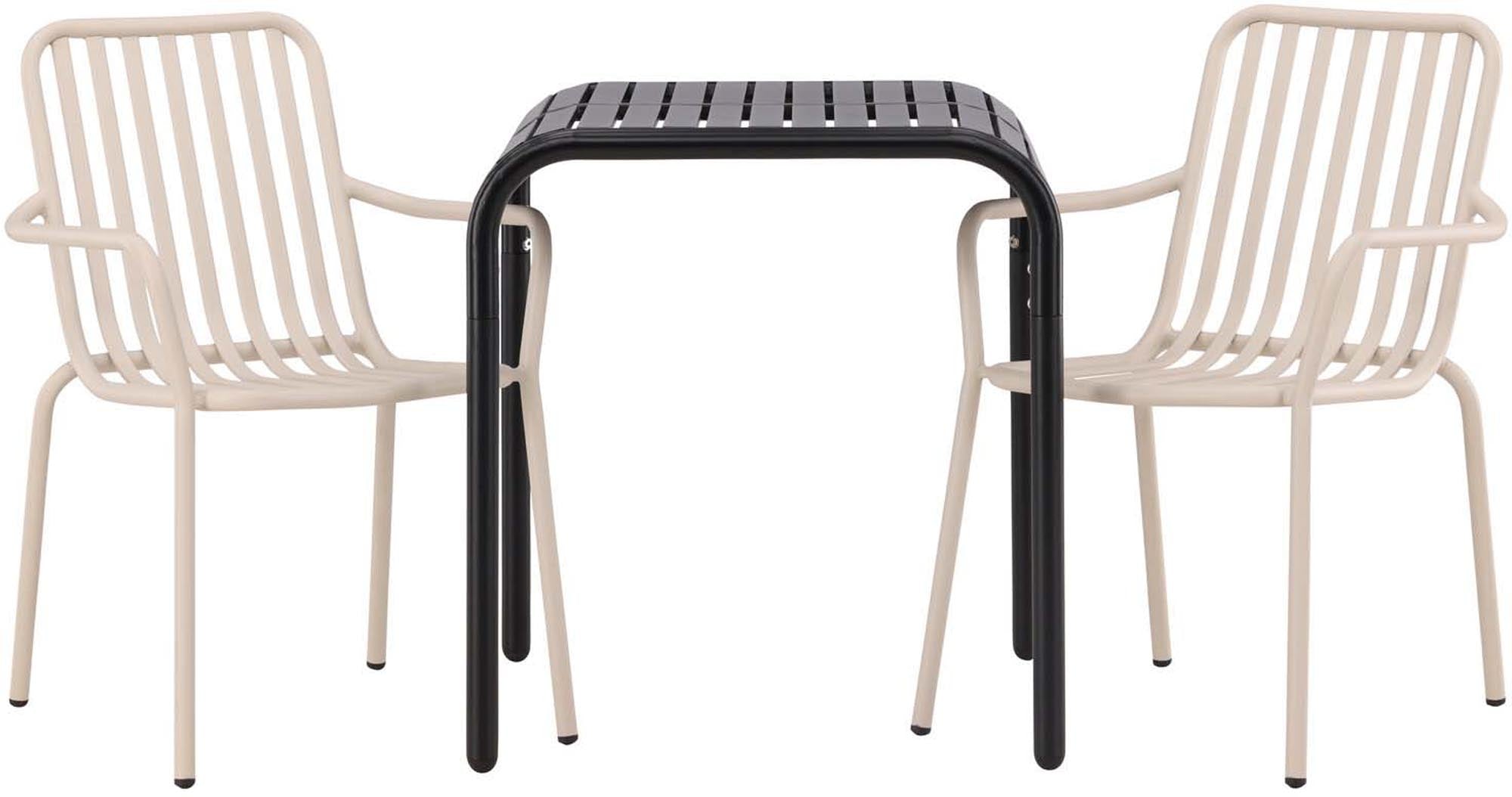 Stilvolles Borneo Outdoor-Tischset mit Peking Stühlen – perfekt für entspannte Momente im Freien. Langlebig, wetterfest und elegant.