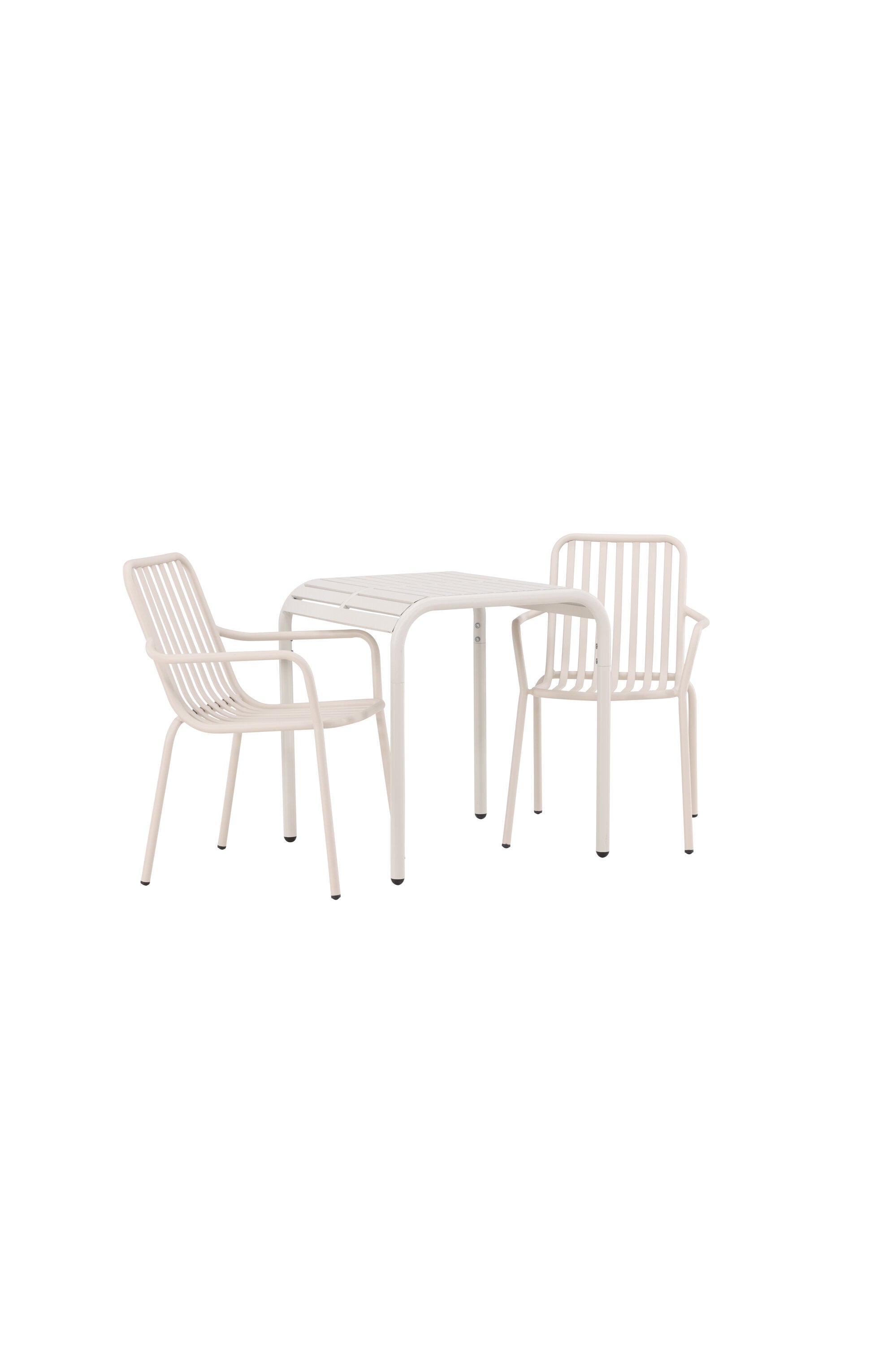 Borneo Outdoor-Tischset + Peking 70cm/2St. in Beige präsentiert im Onlineshop von KAQTU Design AG. Gartentischset ist von Venture Home