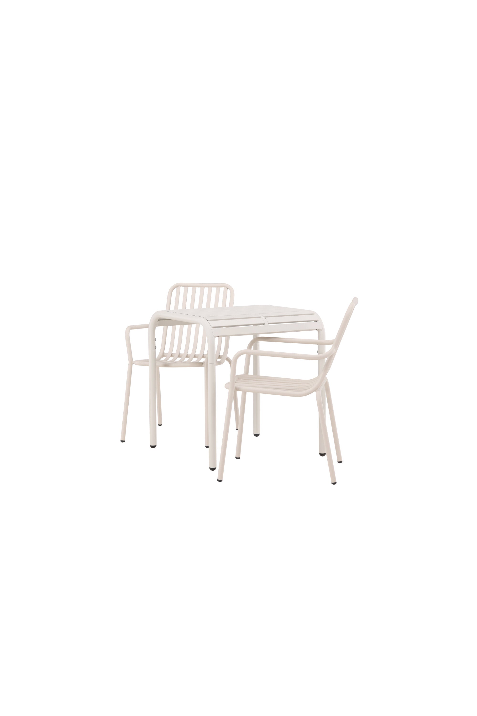 Borneo Outdoor-Tischset + Peking 70cm/2St. in Beige präsentiert im Onlineshop von KAQTU Design AG. Gartentischset ist von Venture Home