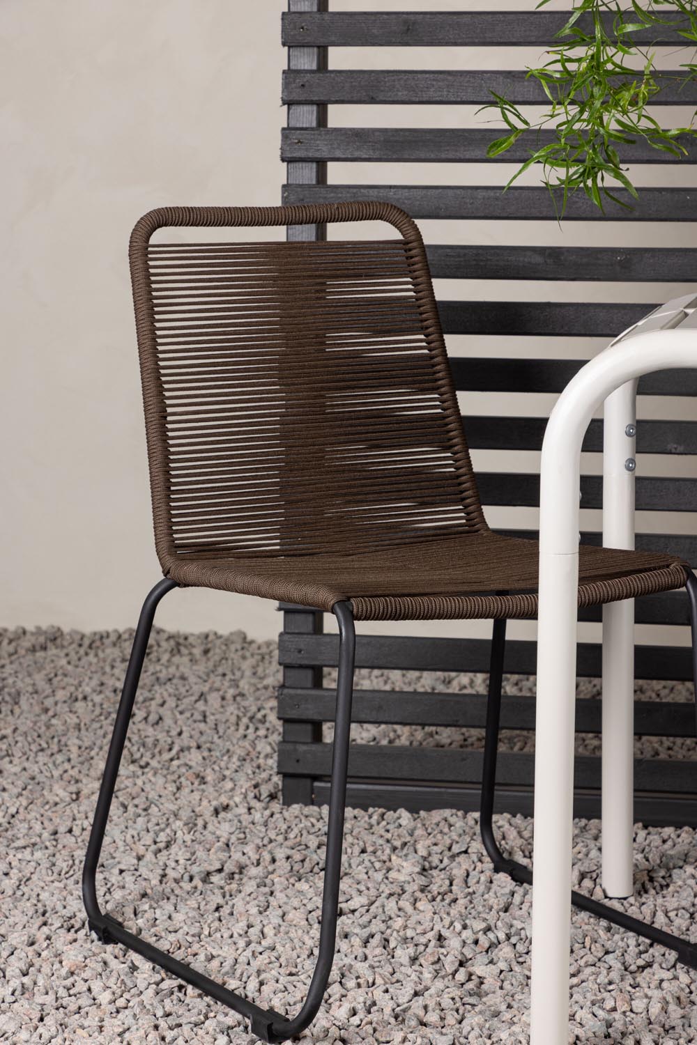 Borneo Outdoor-Caféset + Lindos 70cm/2St. in Beige präsentiert im Onlineshop von KAQTU Design AG. Gartentischset ist von Venture Home