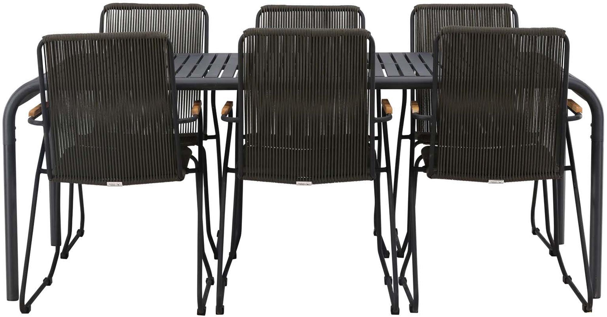 Elegantes Borneo Tischset: Perfekt für stilvolle Outdoor-Dinner.