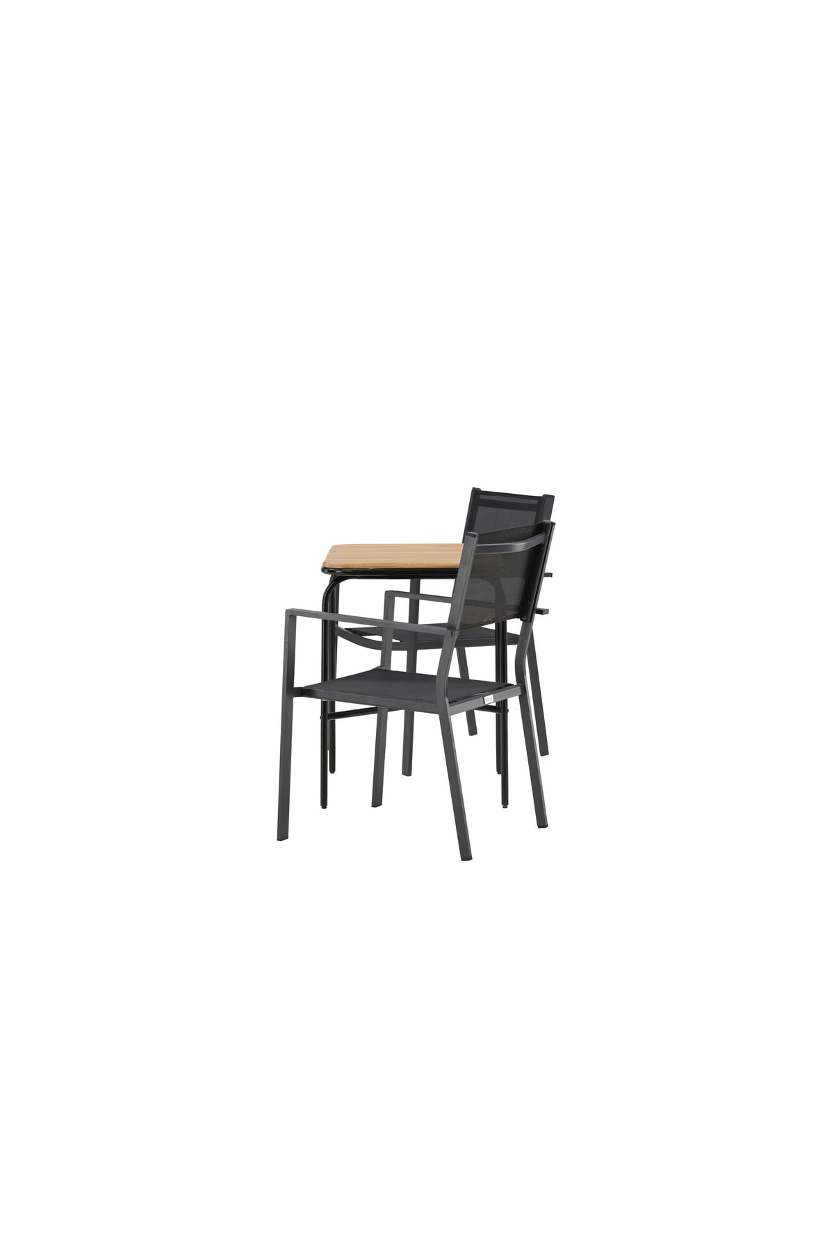 Holmbeck Outdoor-Tischset Copacabana 70cm/2St. in Schwarz präsentiert im Onlineshop von KAQTU Design AG. Gartentischset ist von Venture Home