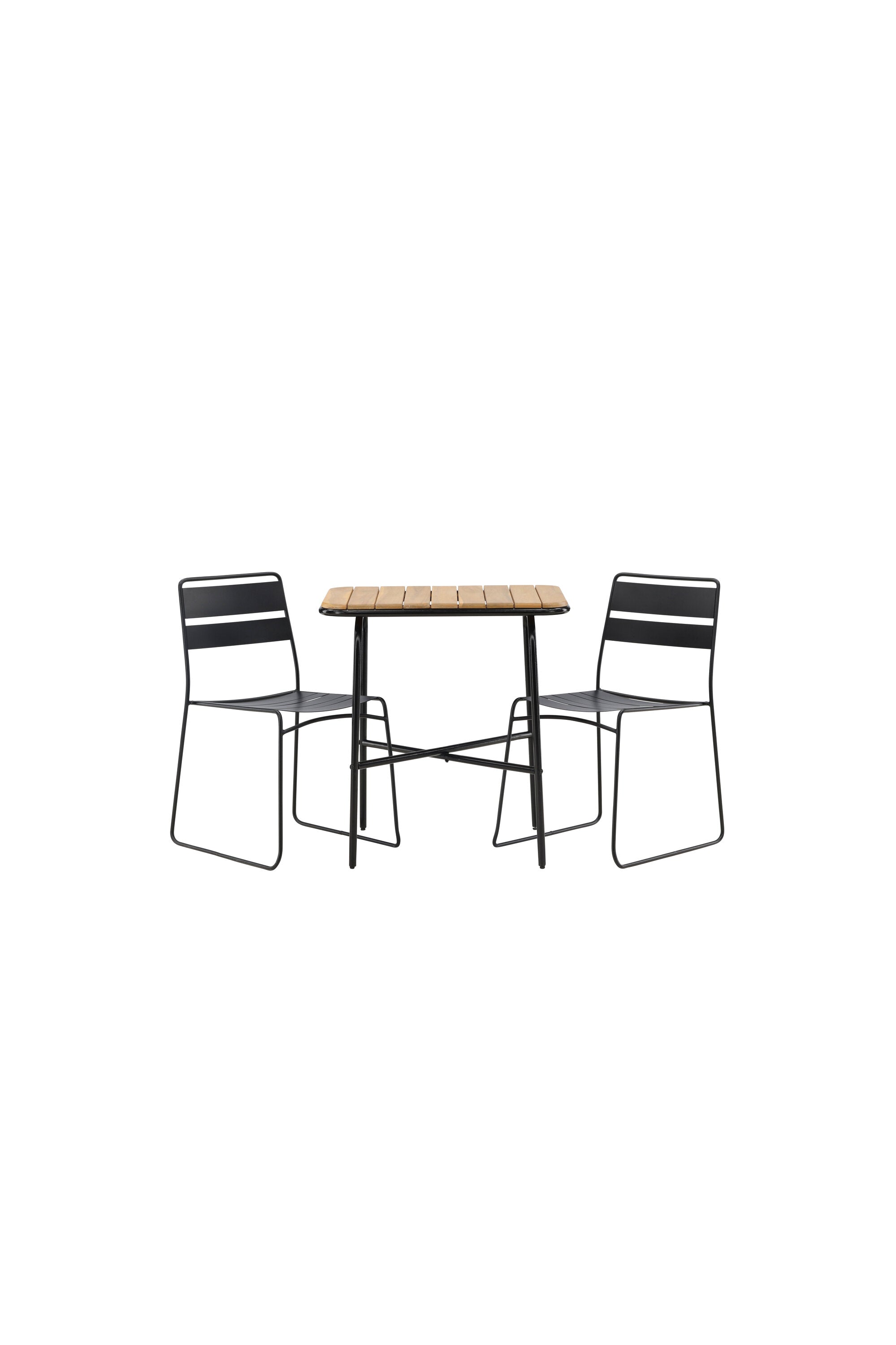 Holmbeck Outdoor-Tischset Lina 70cm/2St. in Schwarz präsentiert im Onlineshop von KAQTU Design AG. Gartentischset ist von Venture Home