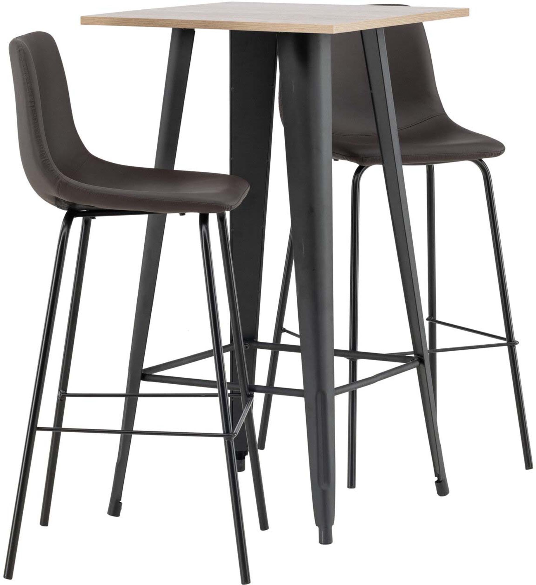 Erleben Sie das elegante Barset Tempe + Alexi von Venture Home – perfektes Design und Komfort für Ihr Zuhause, ideal für gesellige Abende.