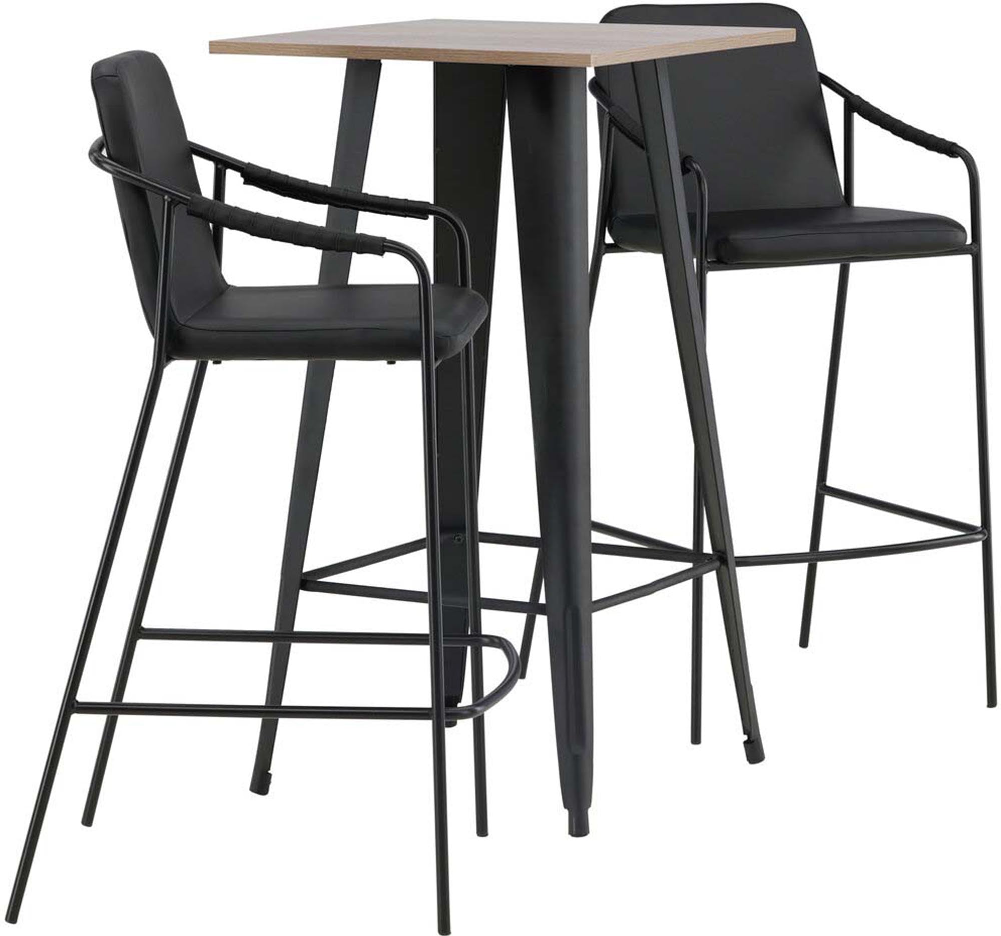 Elegantes Barset Tempe + Tvist für kleine Küchen. Hochwertige Materialien und modernes Design vereinen Stil und Funktionalität.