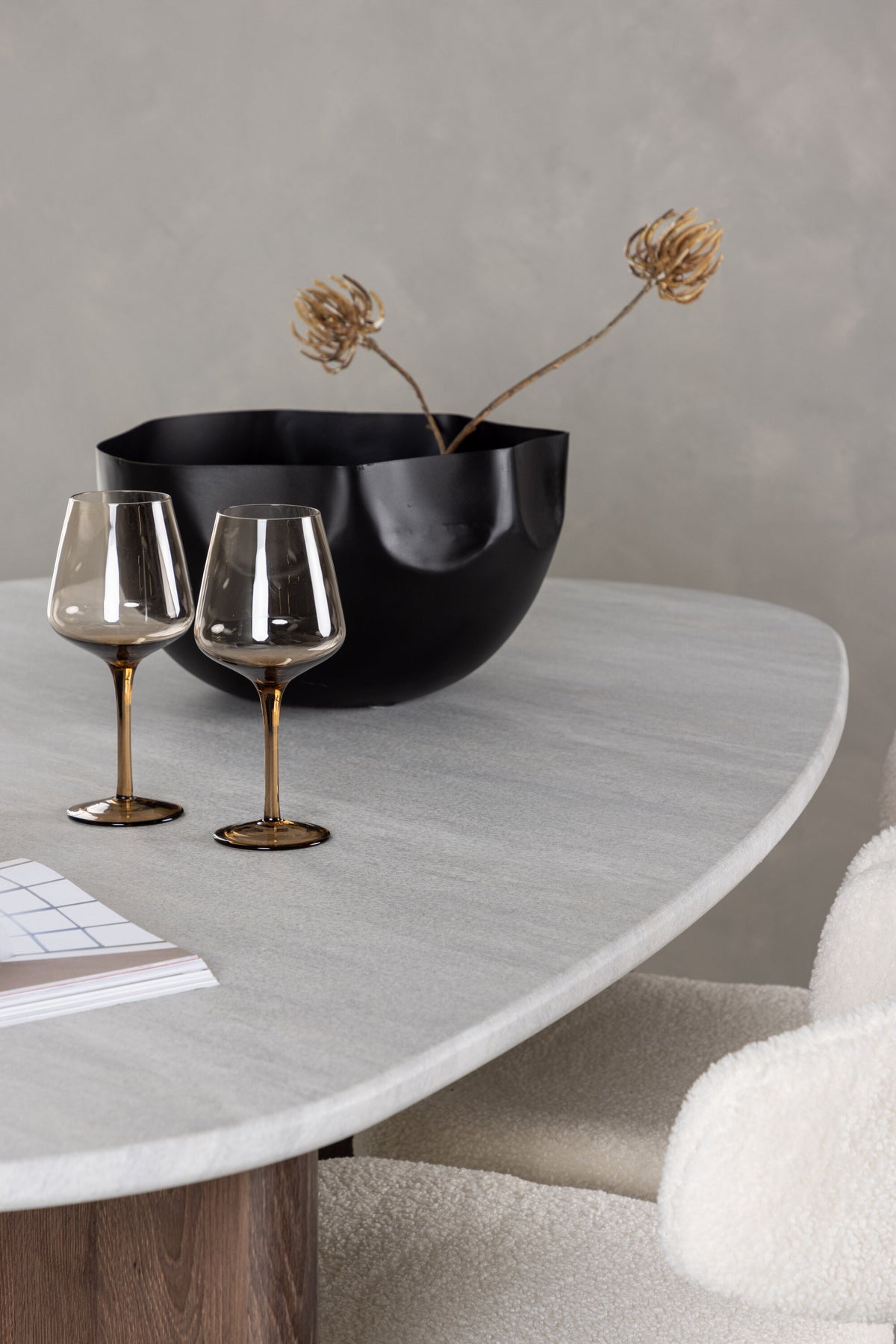 Grönvik Esszimmerset + Chico 180cm/4St. in Weiss präsentiert im Onlineshop von KAQTU Design AG. Esszimmerset ist von Venture Home