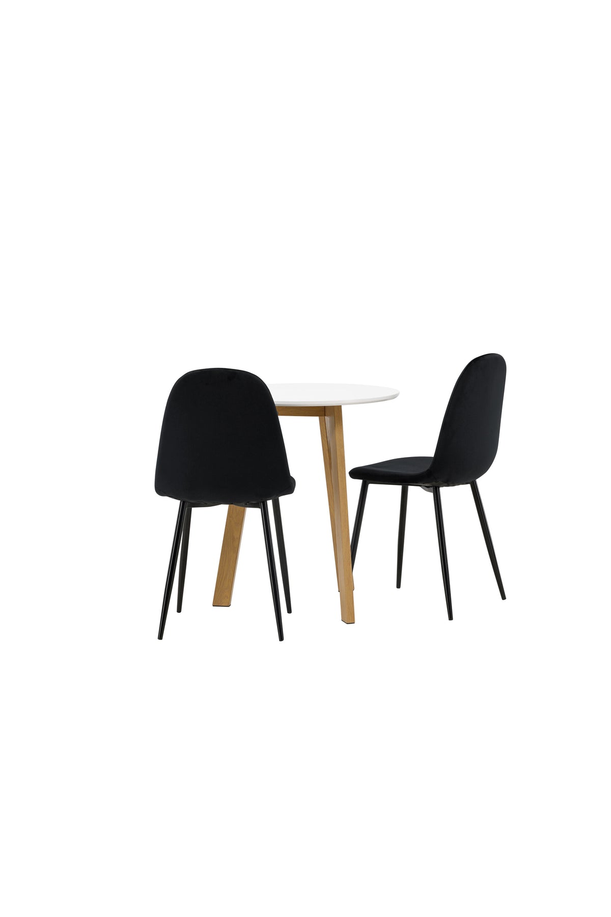 Leonora Esszimmerset + Polar ⌀65cm/2St. in Schwarz präsentiert im Onlineshop von KAQTU Design AG. Esszimmerset ist von Venture Home