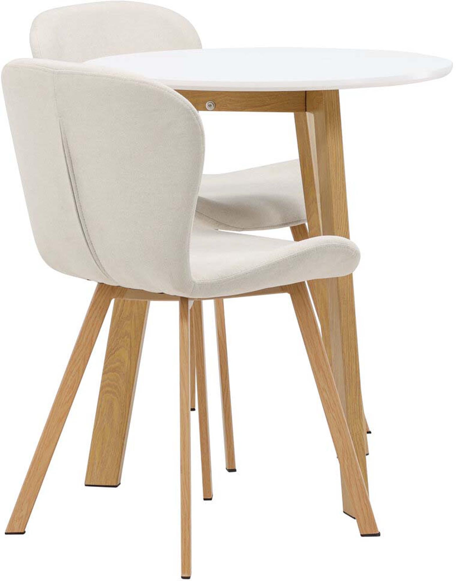 Elegantes Leonora Set mit Lilja Tisch, ideal für stilvolle Esszimmer.