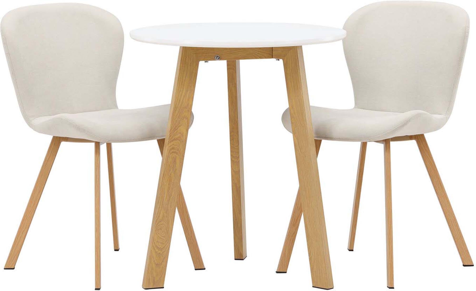 Stilvolles Leonora Esszimmerset mit Lilja Tisch für modernes Ambiente.